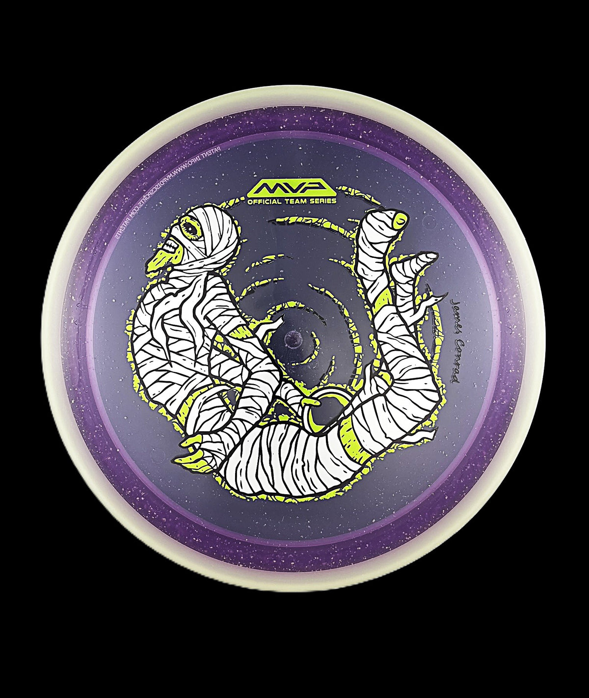 MVP Particle Proton Trail - James Conrad Halloween Team Series - distance driver disc golf disc
