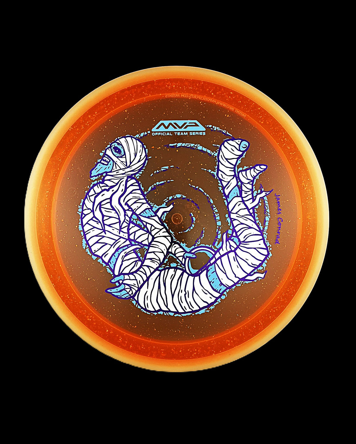 MVP Particle Proton Trail - James Conrad Halloween Team Series - distance driver disc golf disc