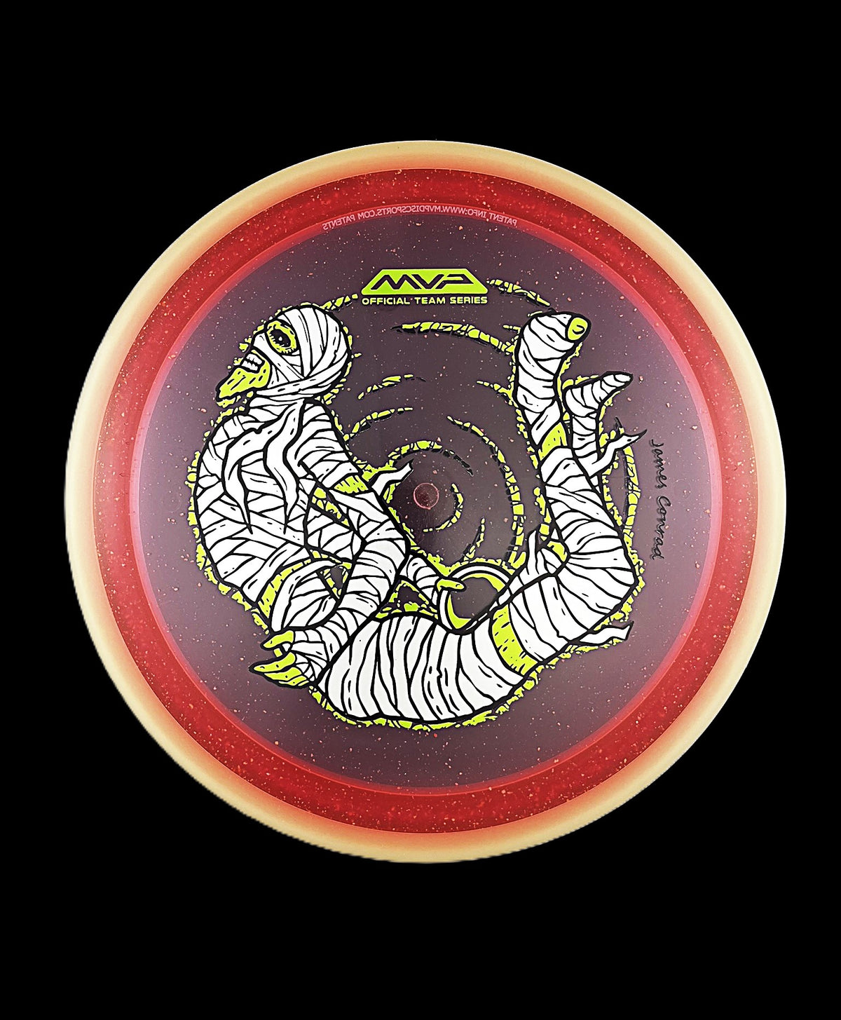 MVP Particle Proton Trail - James Conrad Halloween Team Series - distance driver disc golf disc