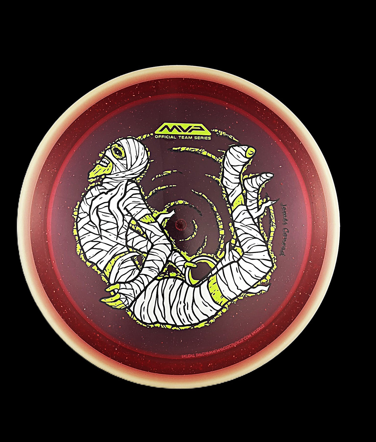 MVP Particle Proton Trail - James Conrad Halloween Team Series - distance driver disc golf disc