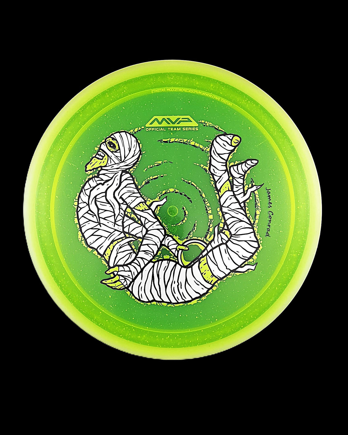 MVP Particle Proton Trail - James Conrad Halloween Team Series - distance driver disc golf disc