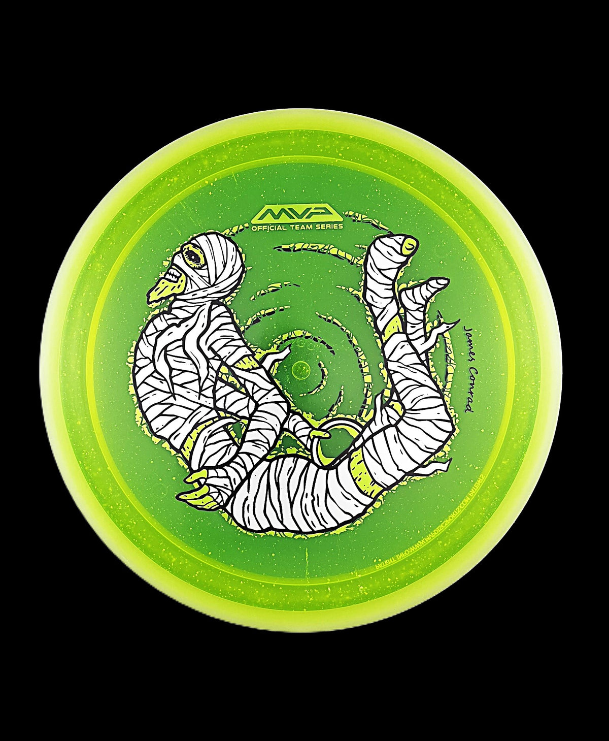 MVP Particle Proton Trail - James Conrad Halloween Team Series - distance driver disc golf disc