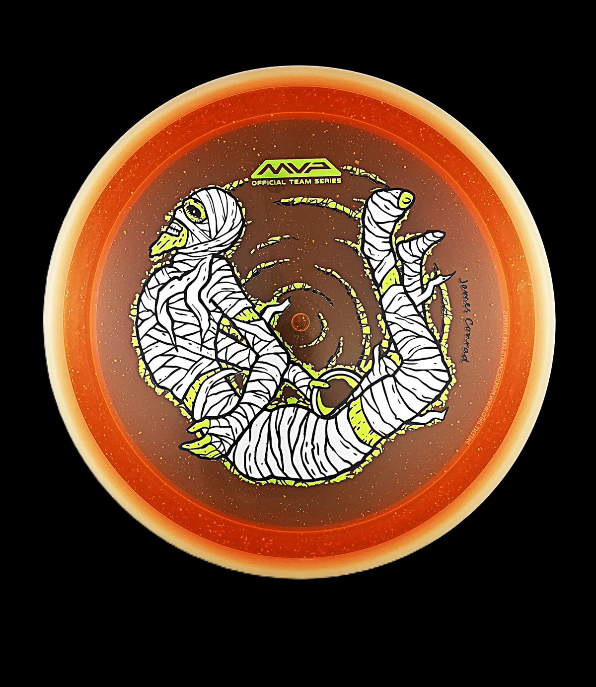MVP Particle Proton Trail - James Conrad Halloween Team Series - distance driver disc golf disc