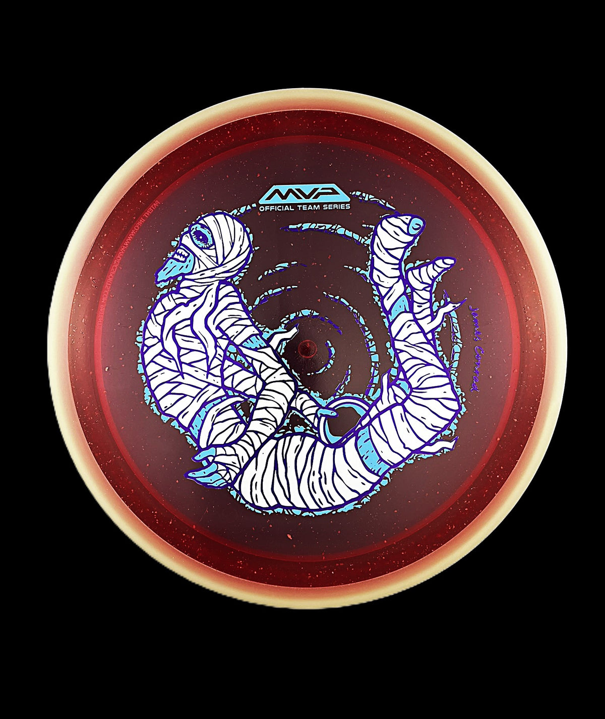 MVP Particle Proton Trail - James Conrad Halloween Team Series - distance driver disc golf disc
