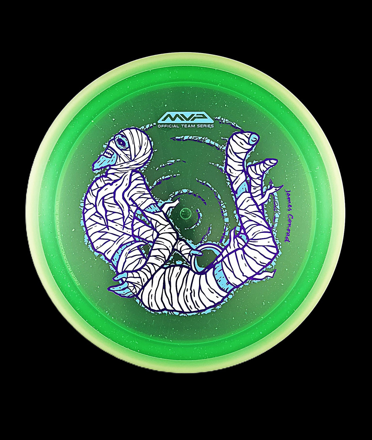 MVP Particle Proton Trail - James Conrad Halloween Team Series - distance driver disc golf disc
