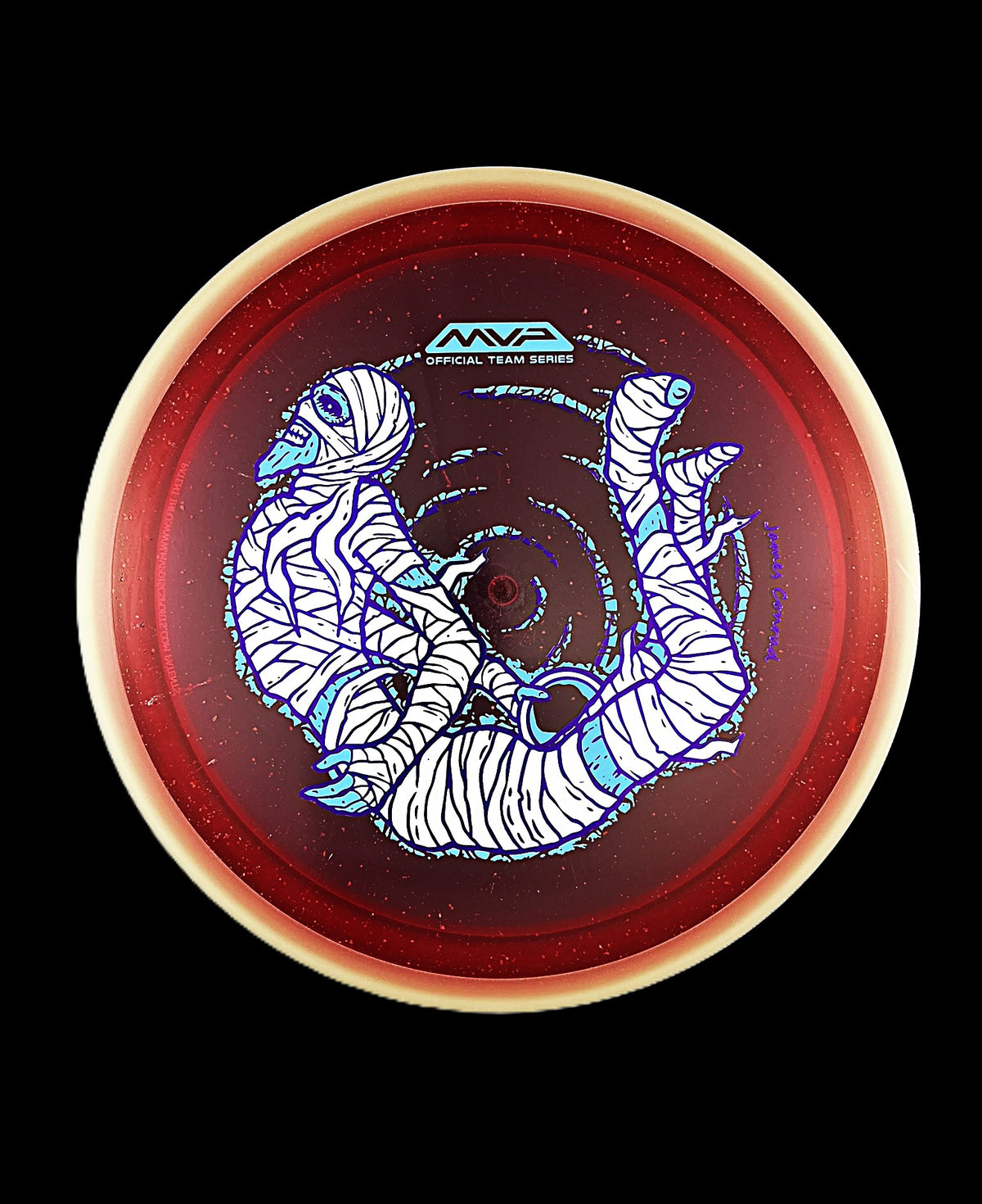 MVP Particle Proton Trail - James Conrad Halloween Team Series - distance driver disc golf disc