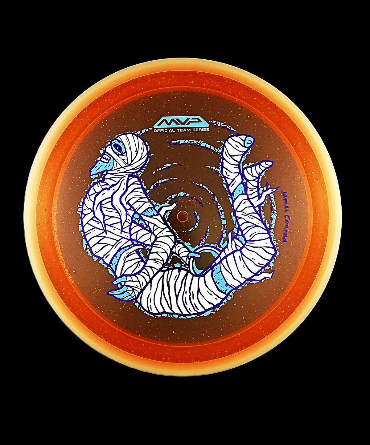 MVP Particle Proton Trail - James Conrad Halloween Team Series - distance driver disc golf disc