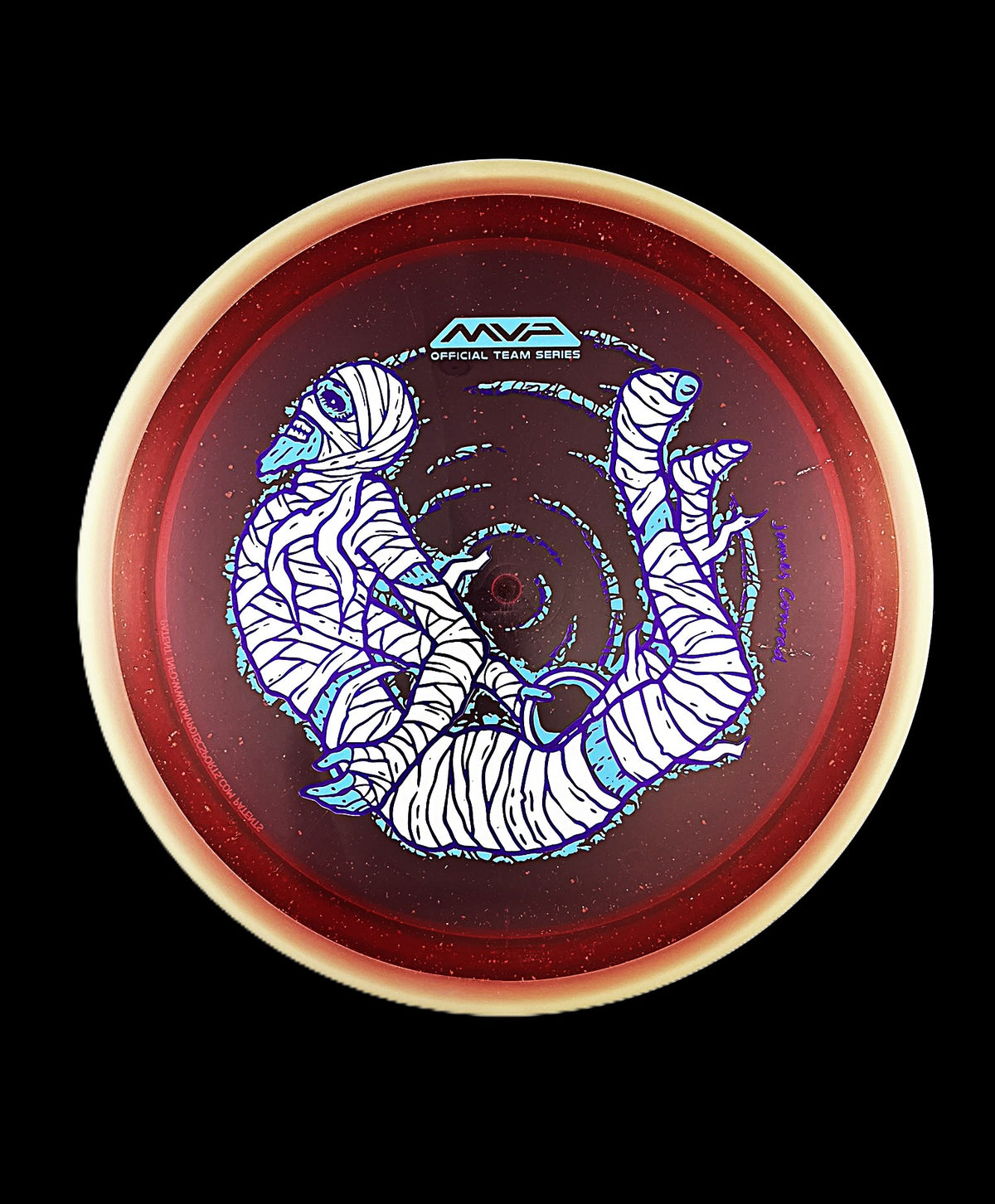 MVP Particle Proton Trail - James Conrad Halloween Team Series - distance driver disc golf disc
