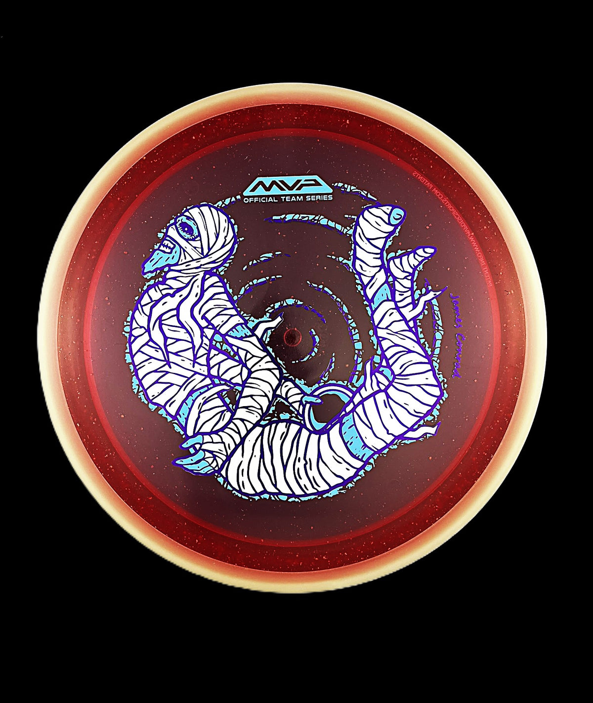 MVP Particle Proton Trail - James Conrad Halloween Team Series - distance driver disc golf disc