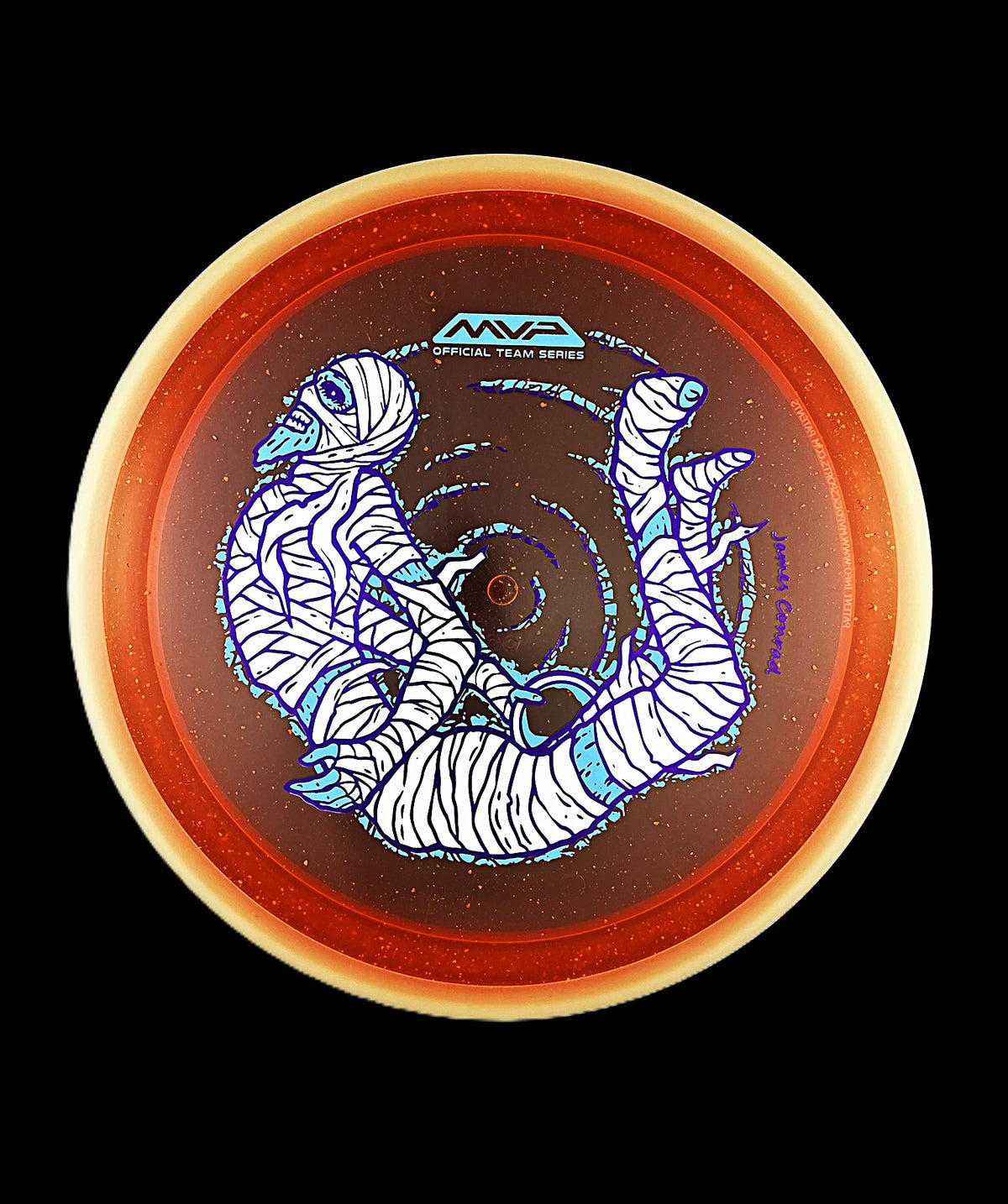 MVP Particle Proton Trail - James Conrad Halloween Team Series - distance driver disc golf disc