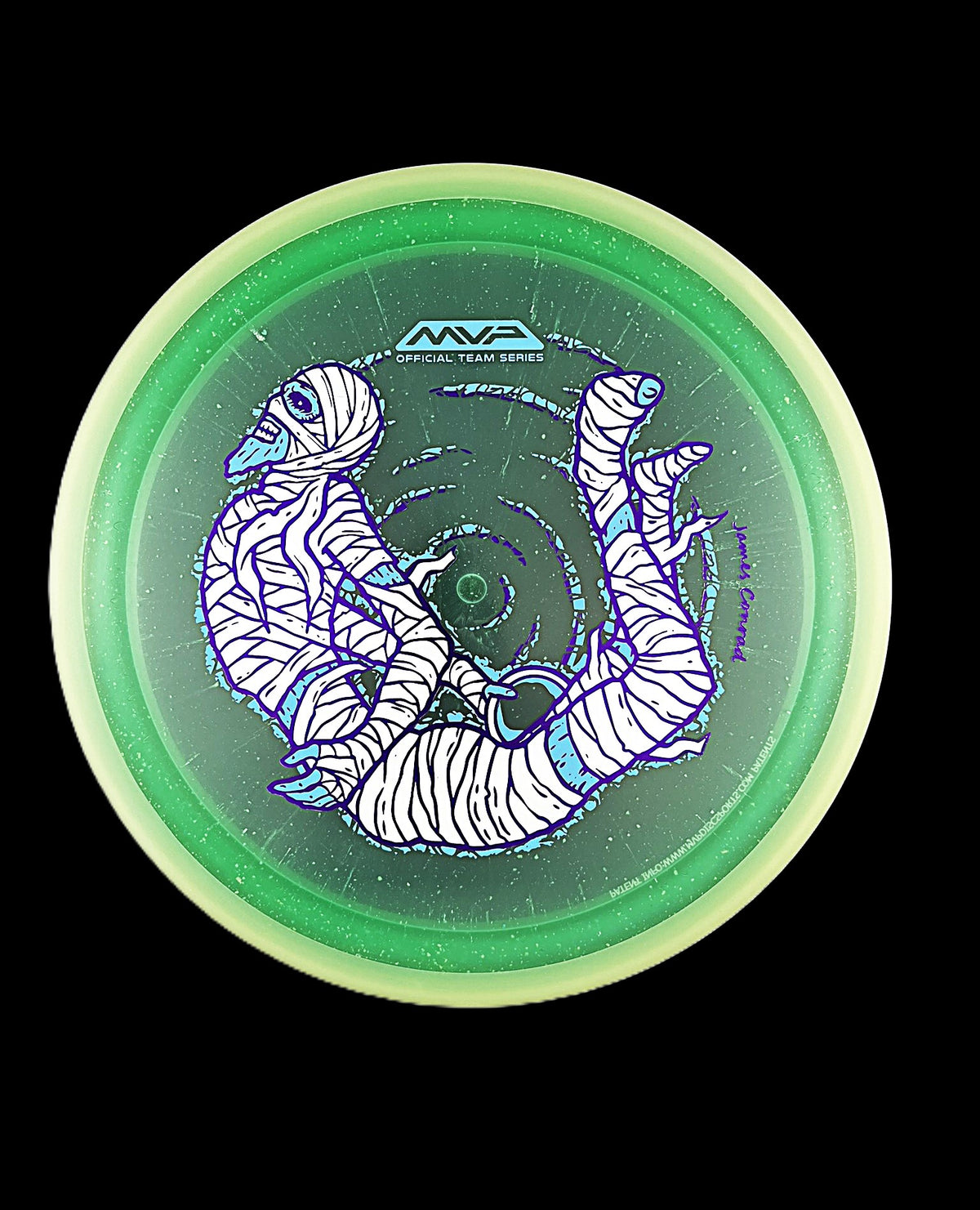 MVP Particle Proton Trail - James Conrad Halloween Team Series - distance driver disc golf disc