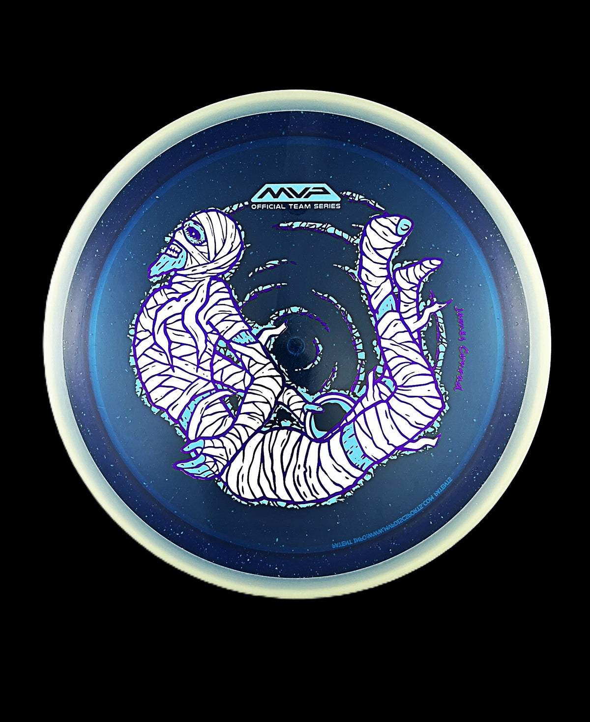 MVP Particle Proton Trail - James Conrad Halloween Team Series - distance driver disc golf disc