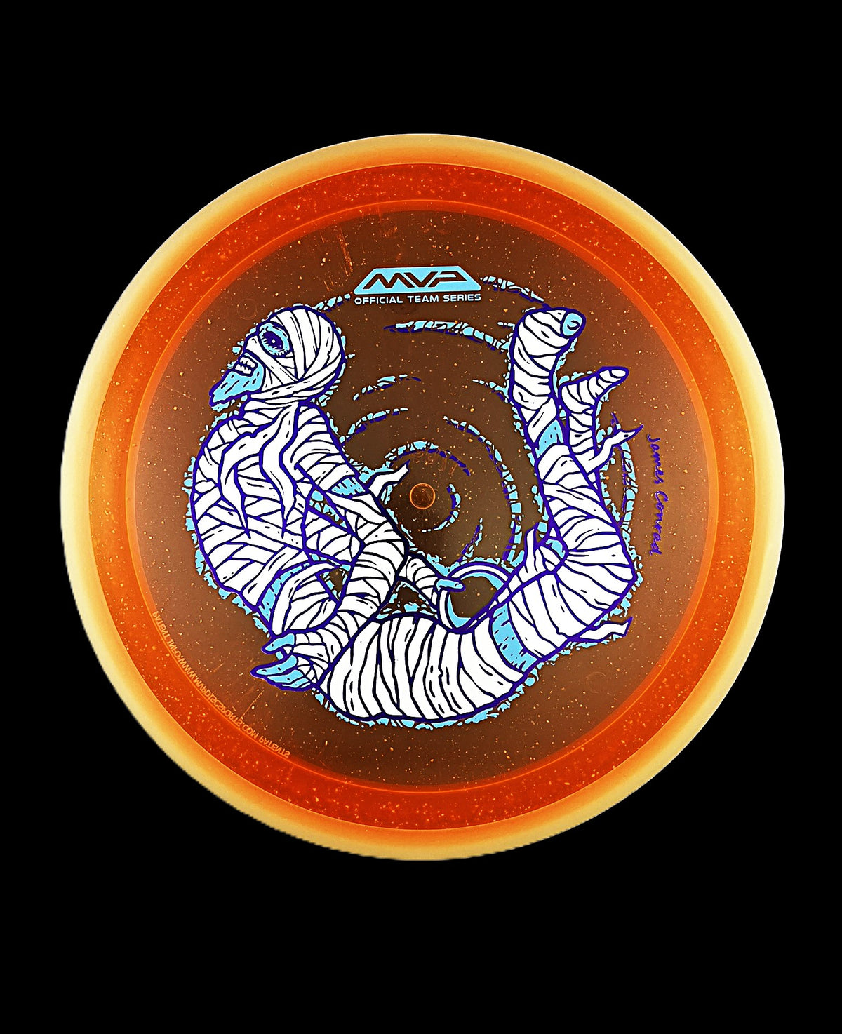 MVP Particle Proton Trail - James Conrad Halloween Team Series - distance driver disc golf disc