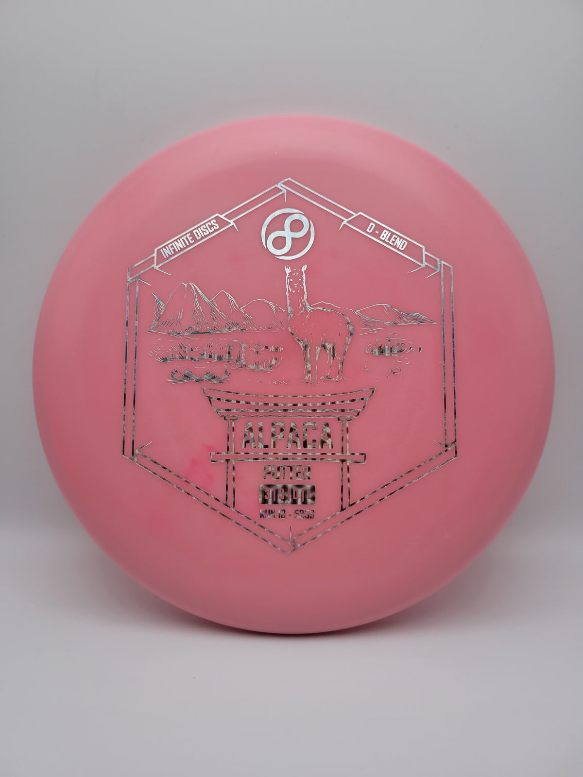Infinite Discs Alpaca D-Blend - putter disc golf disc