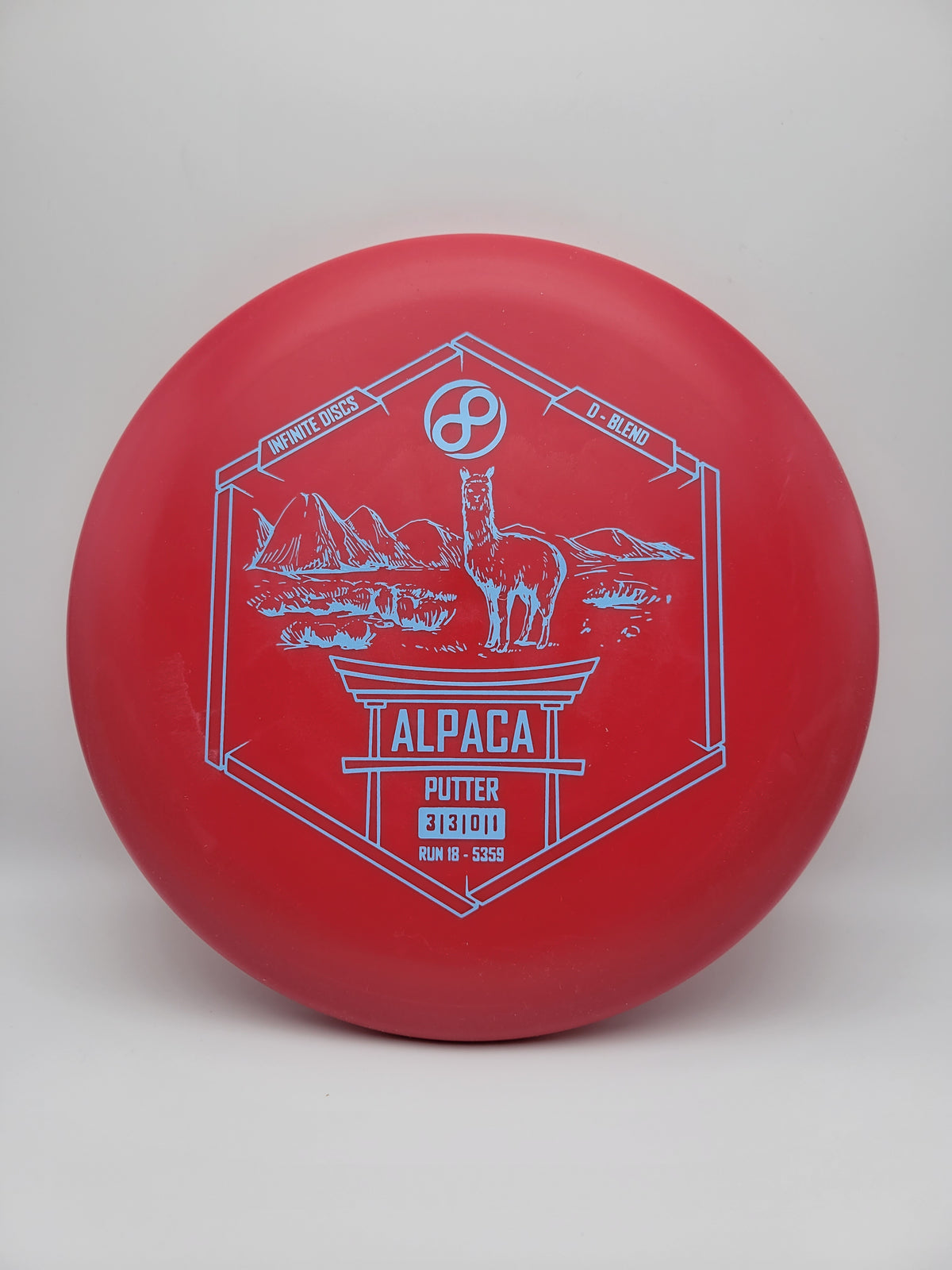 Infinite Discs Alpaca D-Blend - putter disc golf disc