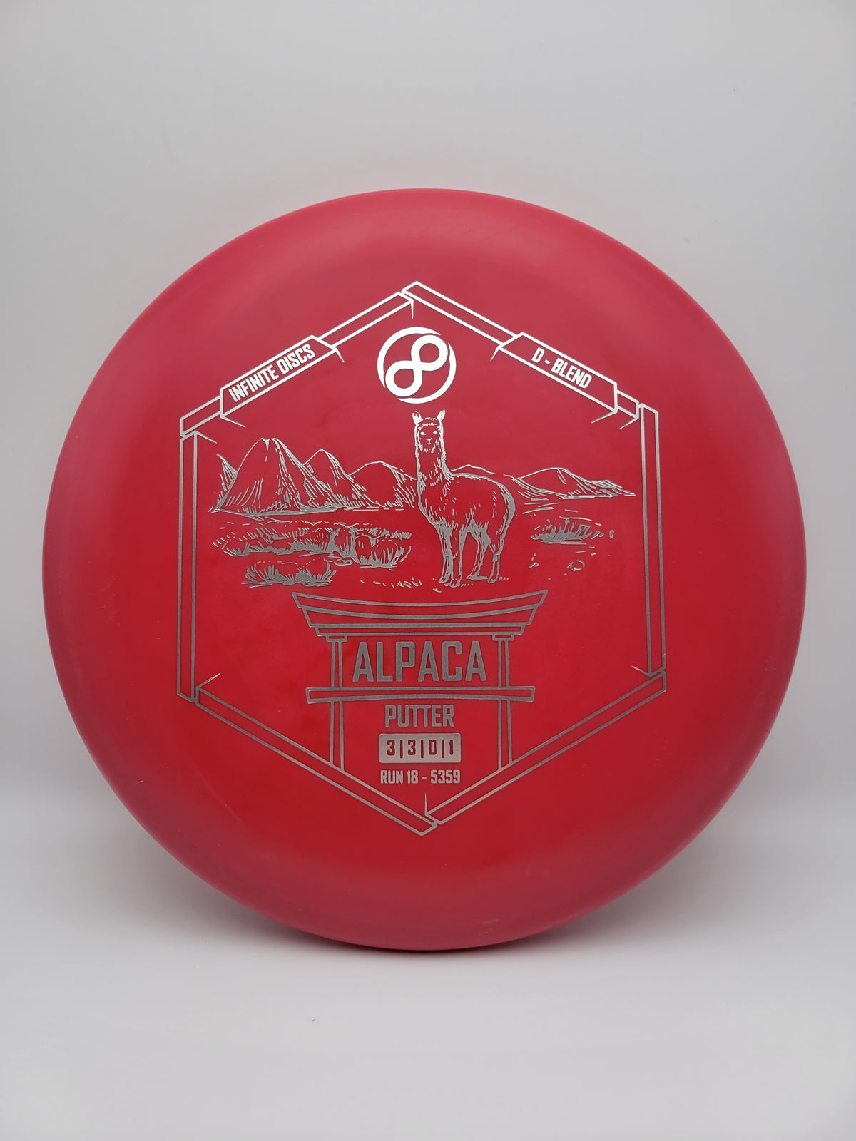 Infinite Discs Alpaca D-Blend - putter disc golf disc