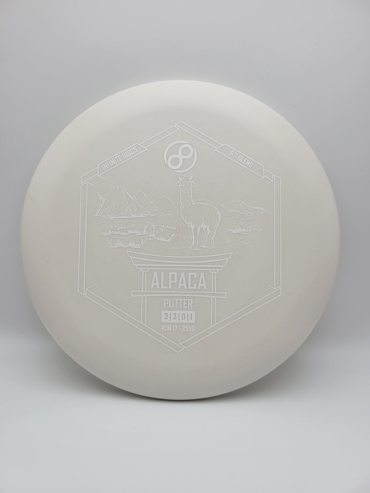 Infinite Discs Alpaca P-Blend - putter disc golf disc