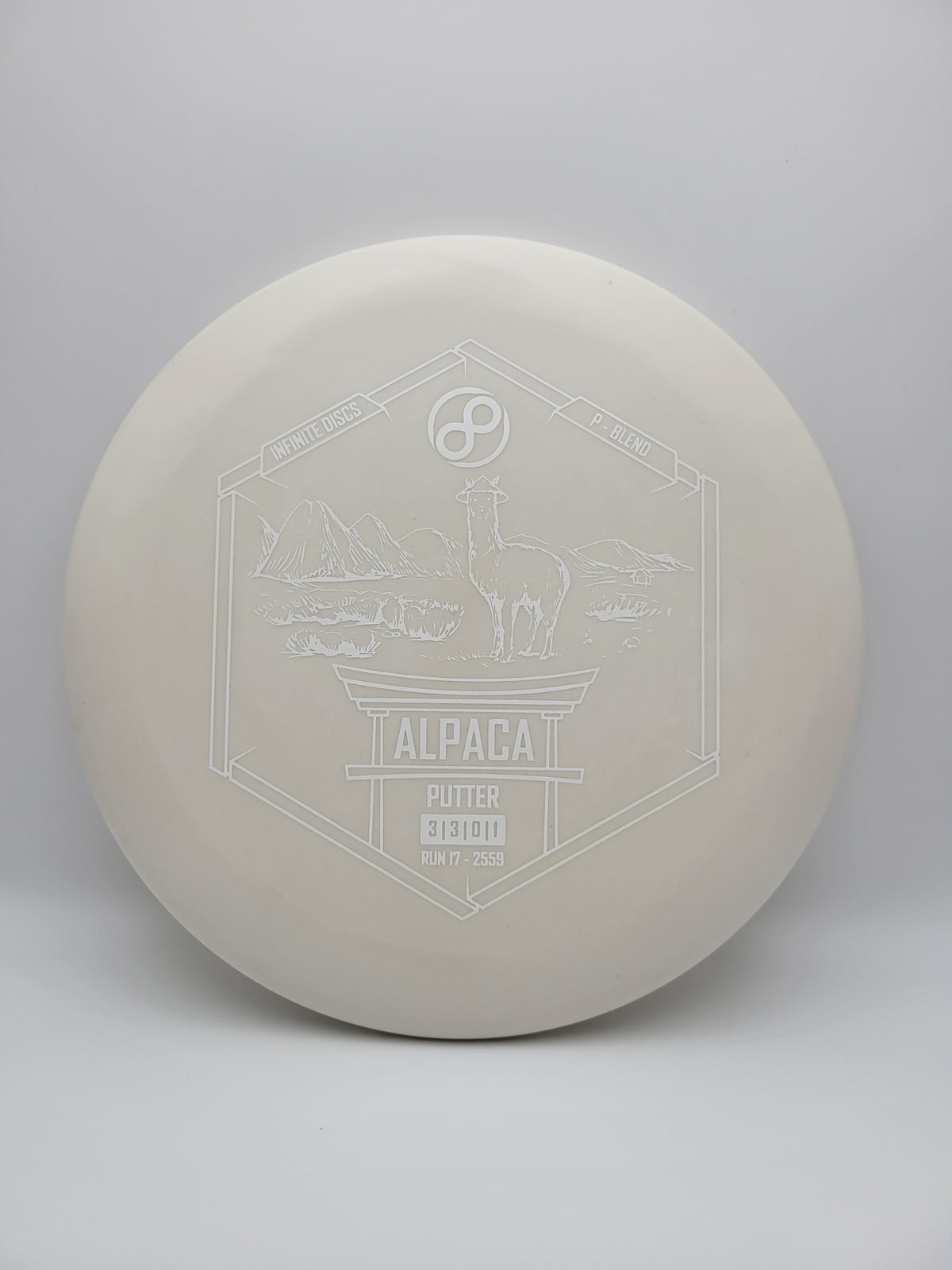 Infinite Discs Alpaca P-Blend - putter disc golf disc
