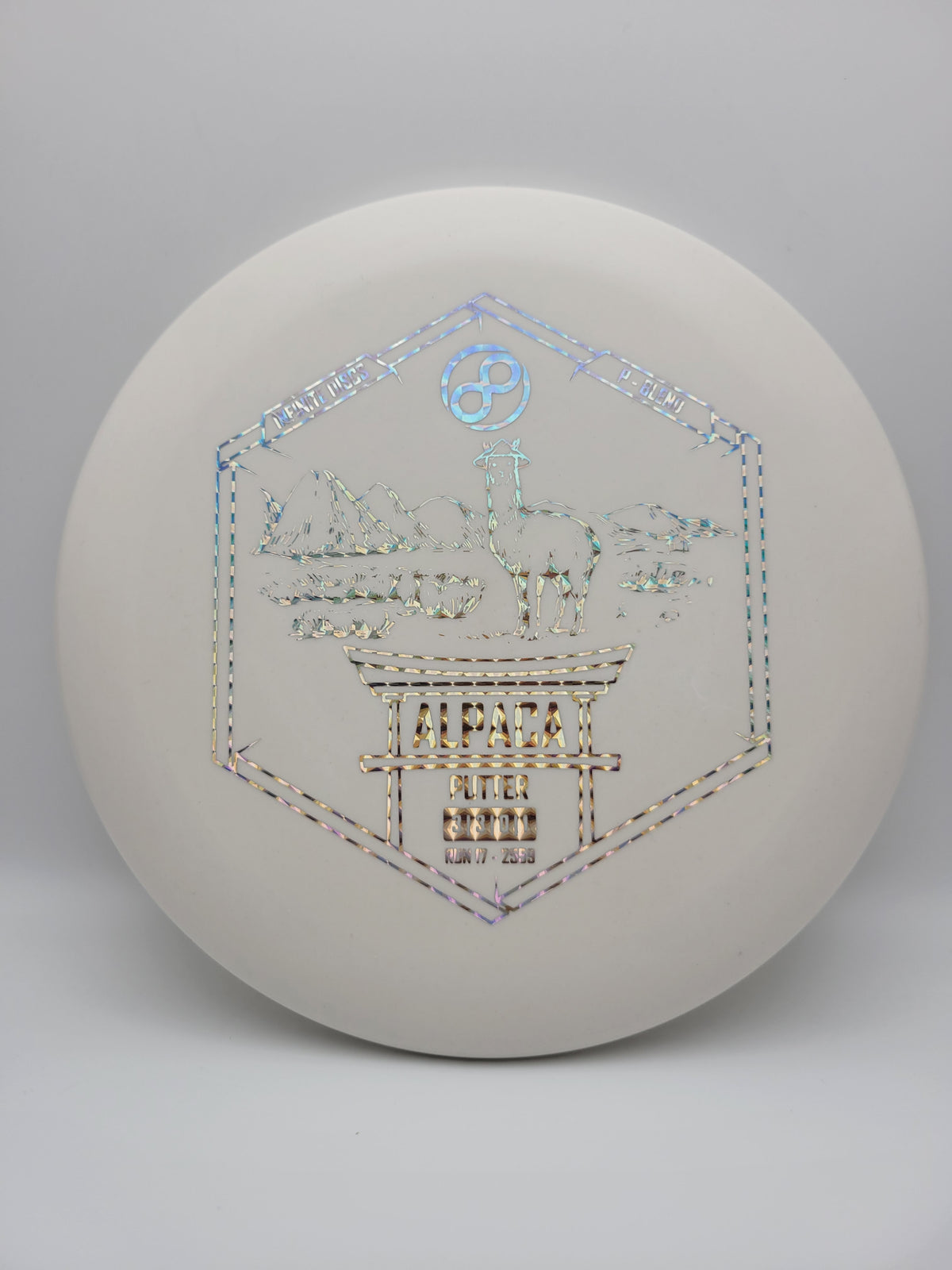 Infinite Discs Alpaca P-Blend - putter disc golf disc