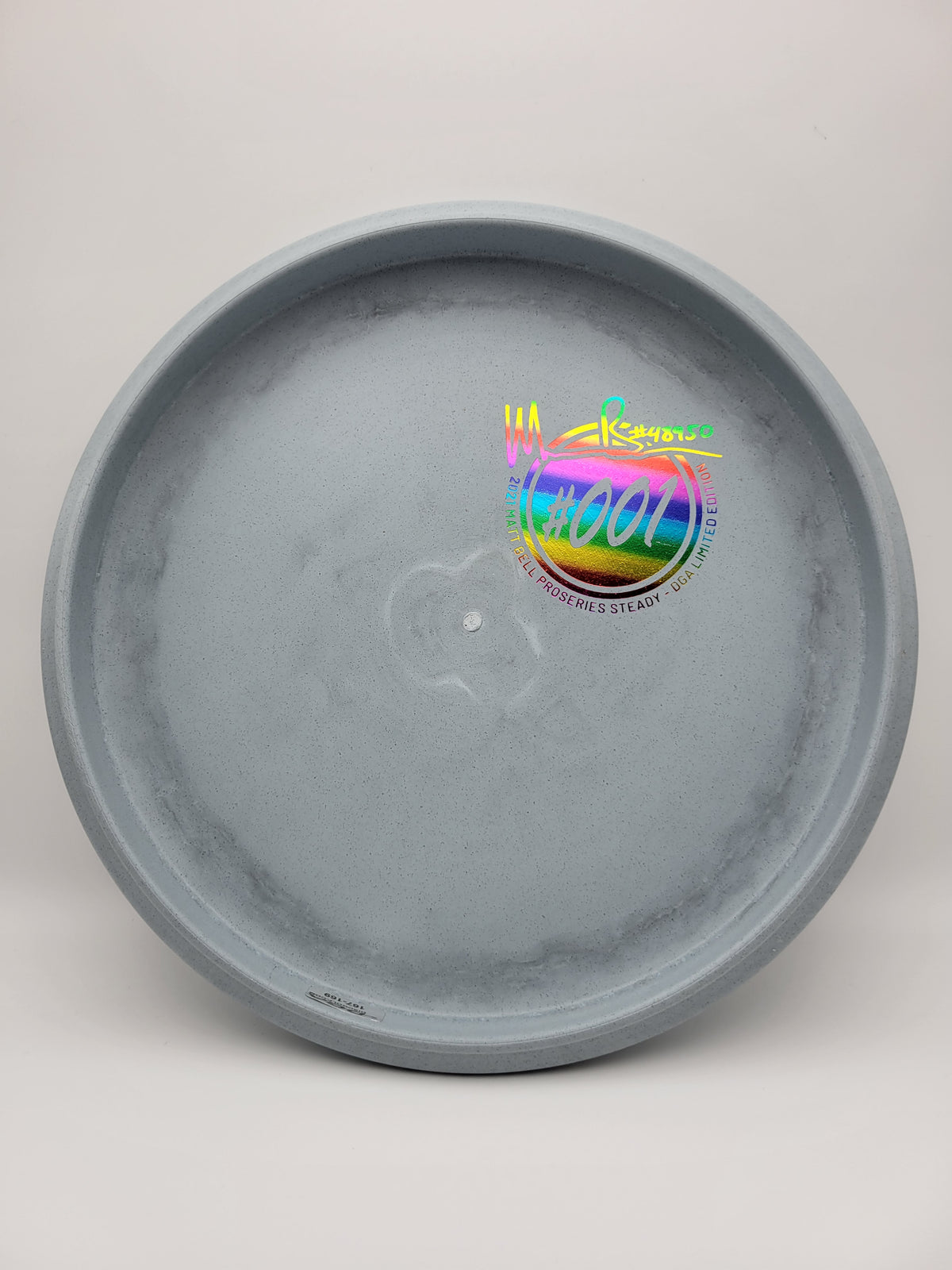 DGA Matt Bell ProSeries Bottom Stamp Steady - putter disc golf disc