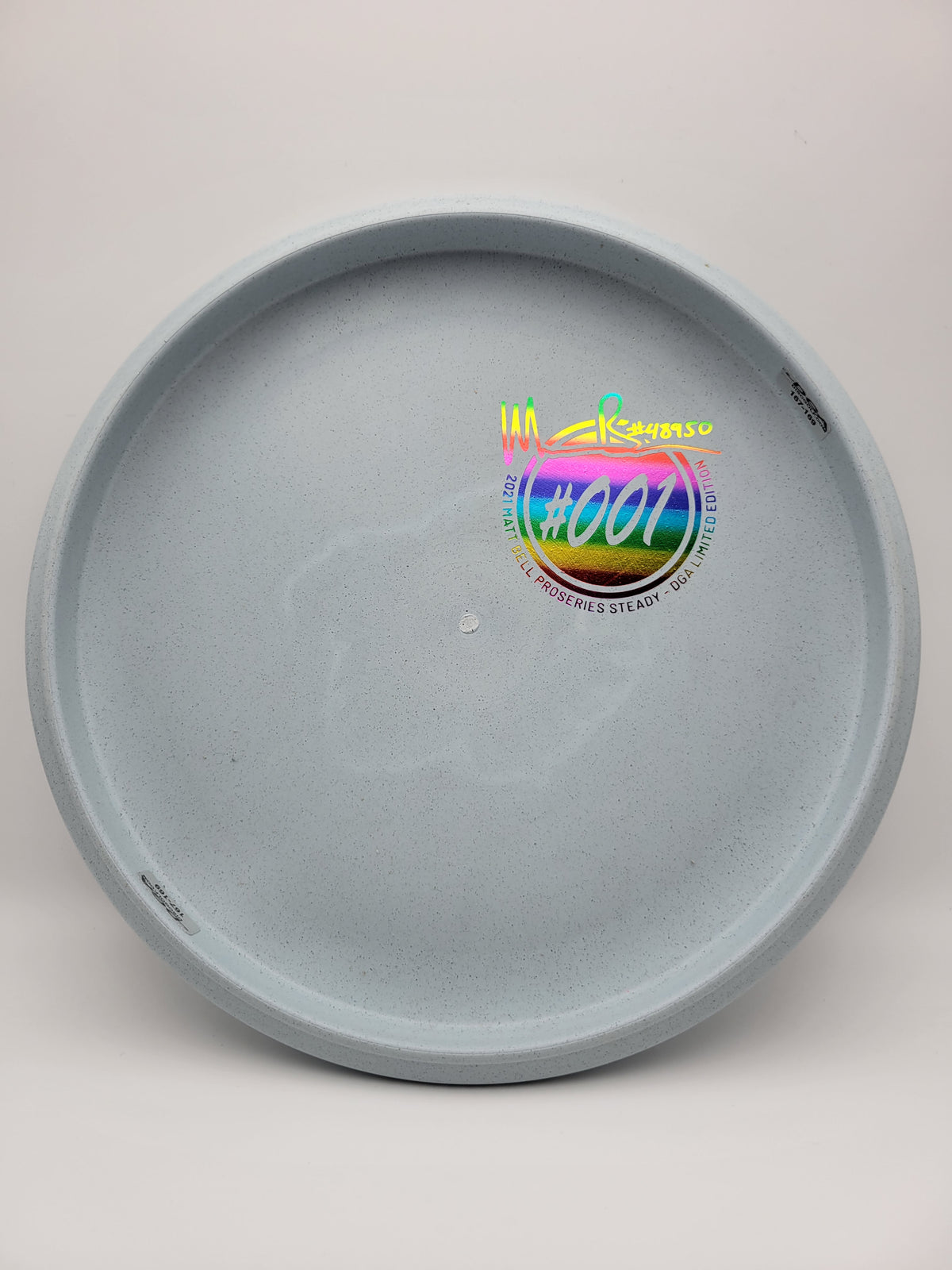 DGA Matt Bell ProSeries Bottom Stamp Steady - putter disc golf disc