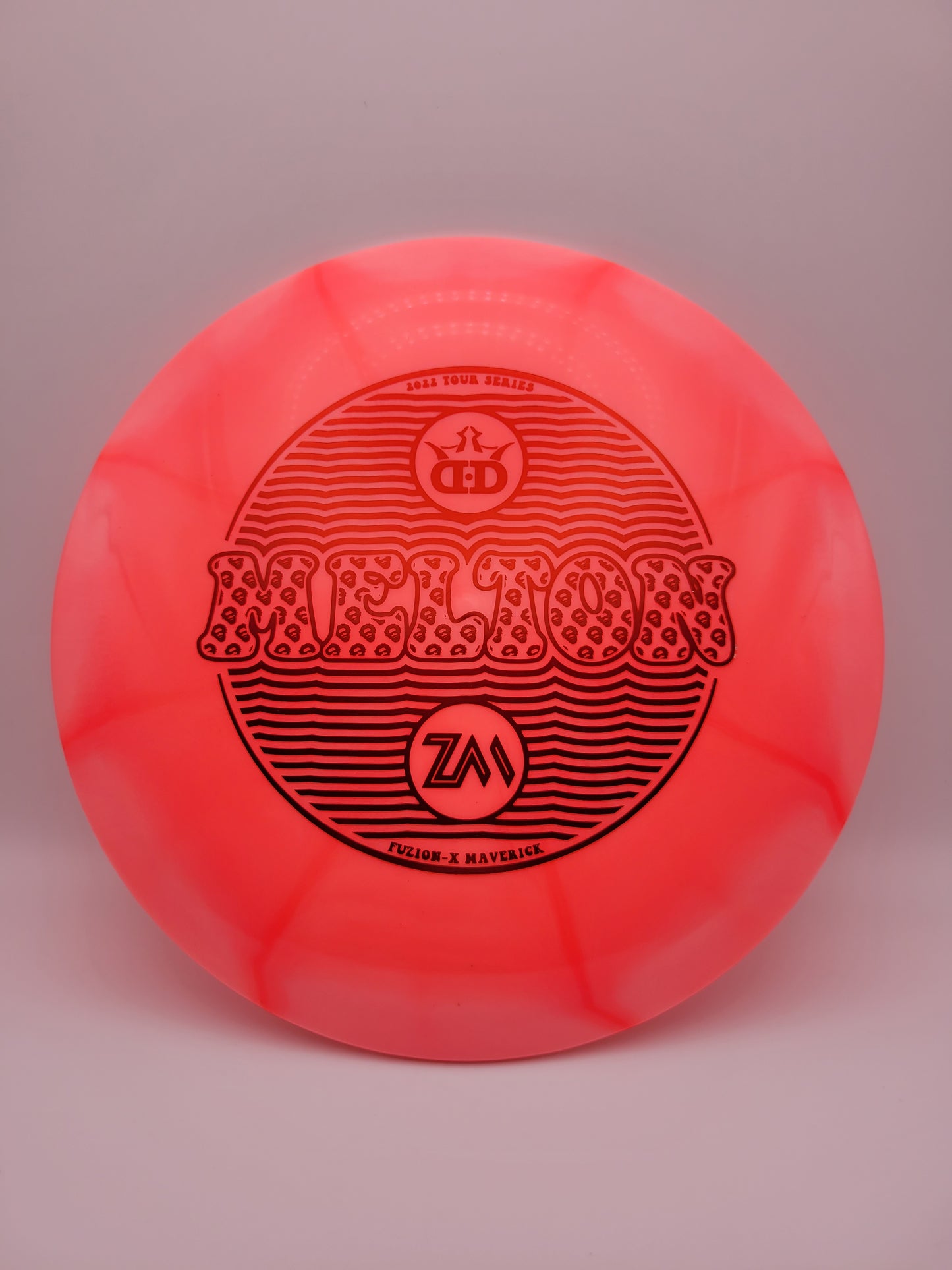 Dynamic Discs Fuzion-X Burst Maverick Zach Melton Team Series
