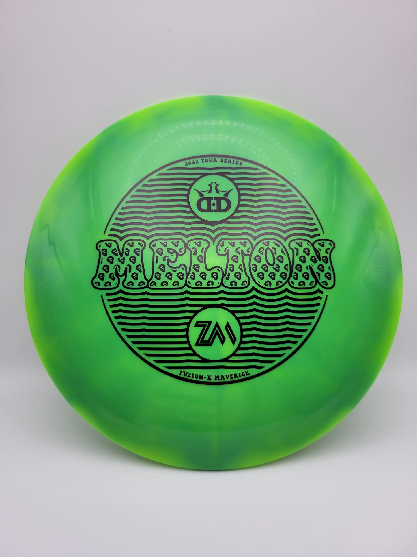 Dynamic Discs Fuzion-X Burst Maverick Zach Melton Team Series