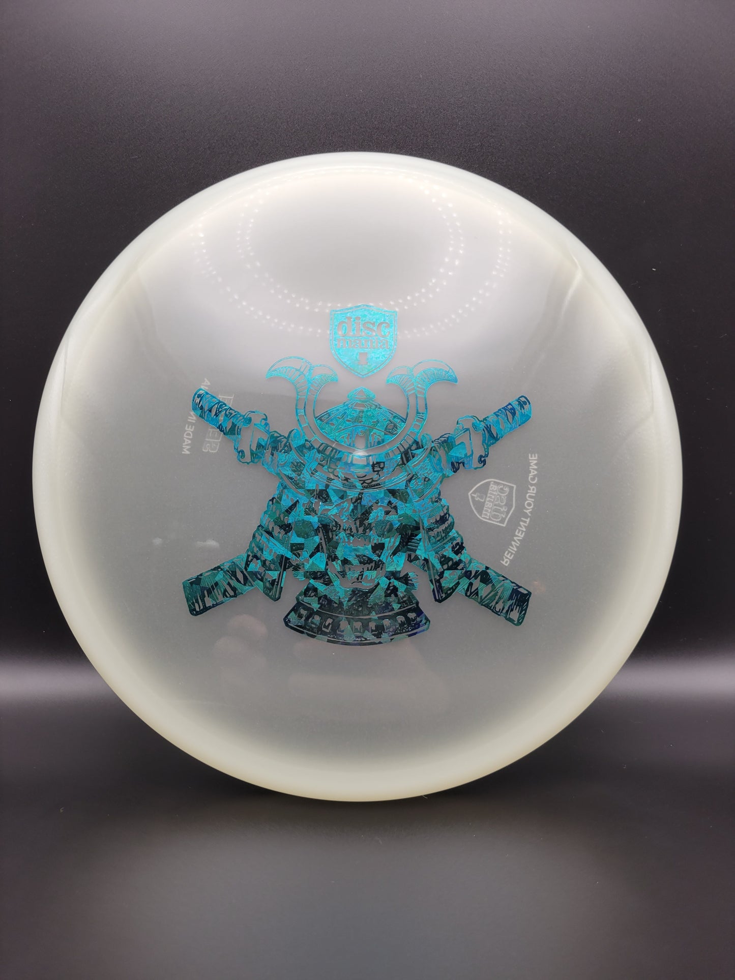 Discmania Limited Edition Active Premium Glow Sensei- Undead Samurai 2