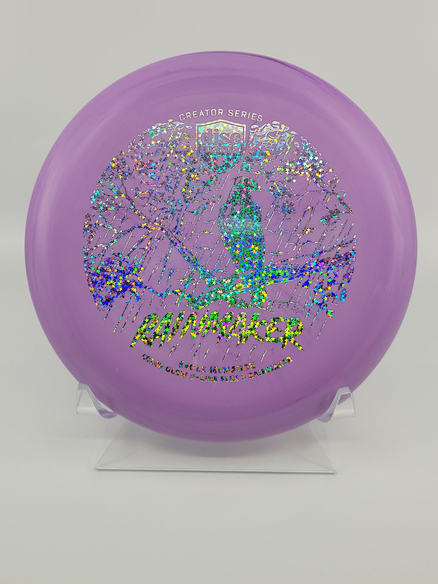 Discmania Eagle McMahon Creator Series Color Glow D-Line Rainmaker (Flex 3)