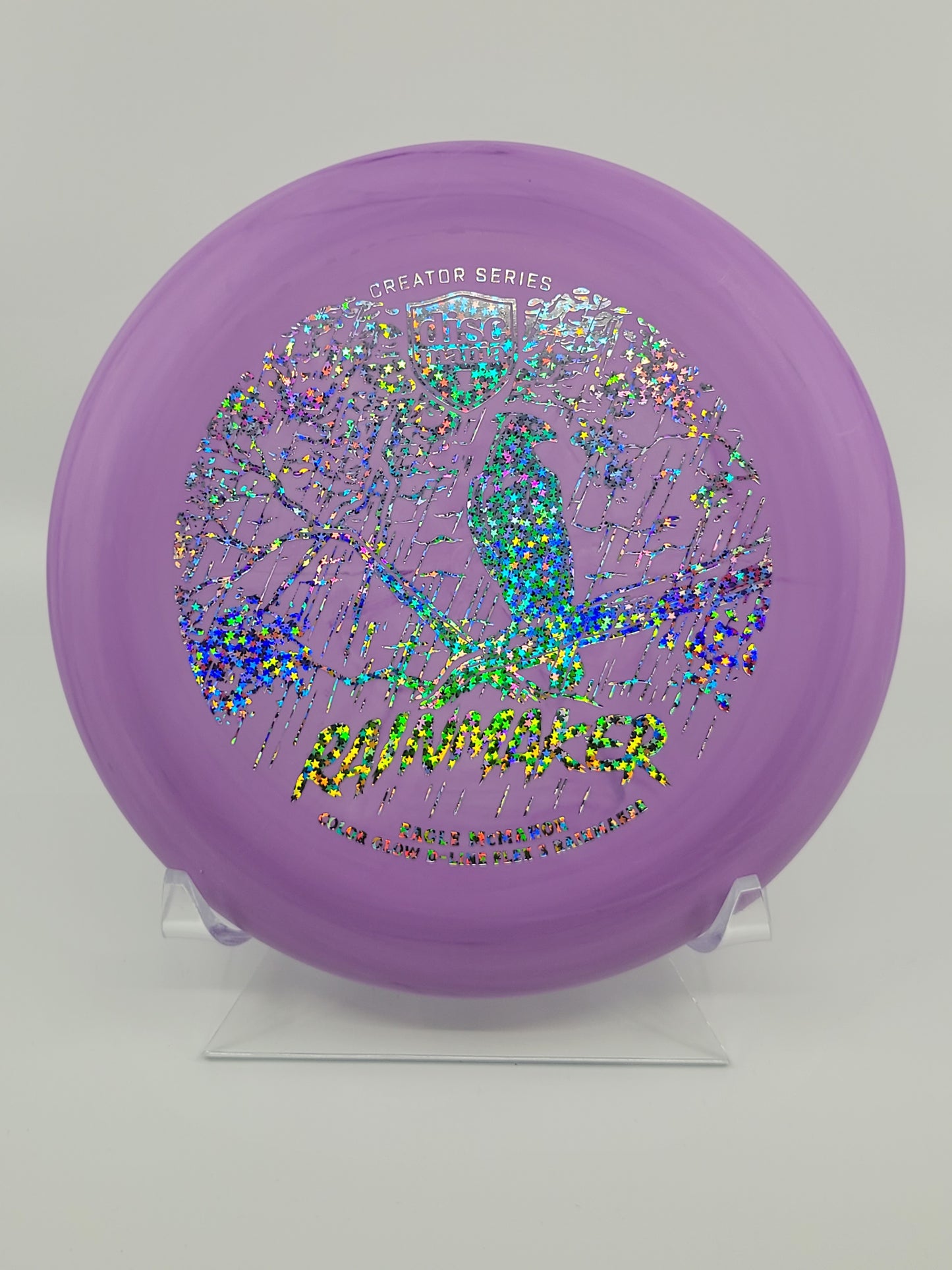 Discmania Eagle McMahon Creator Series Color Glow D-Line Rainmaker (Flex 3)