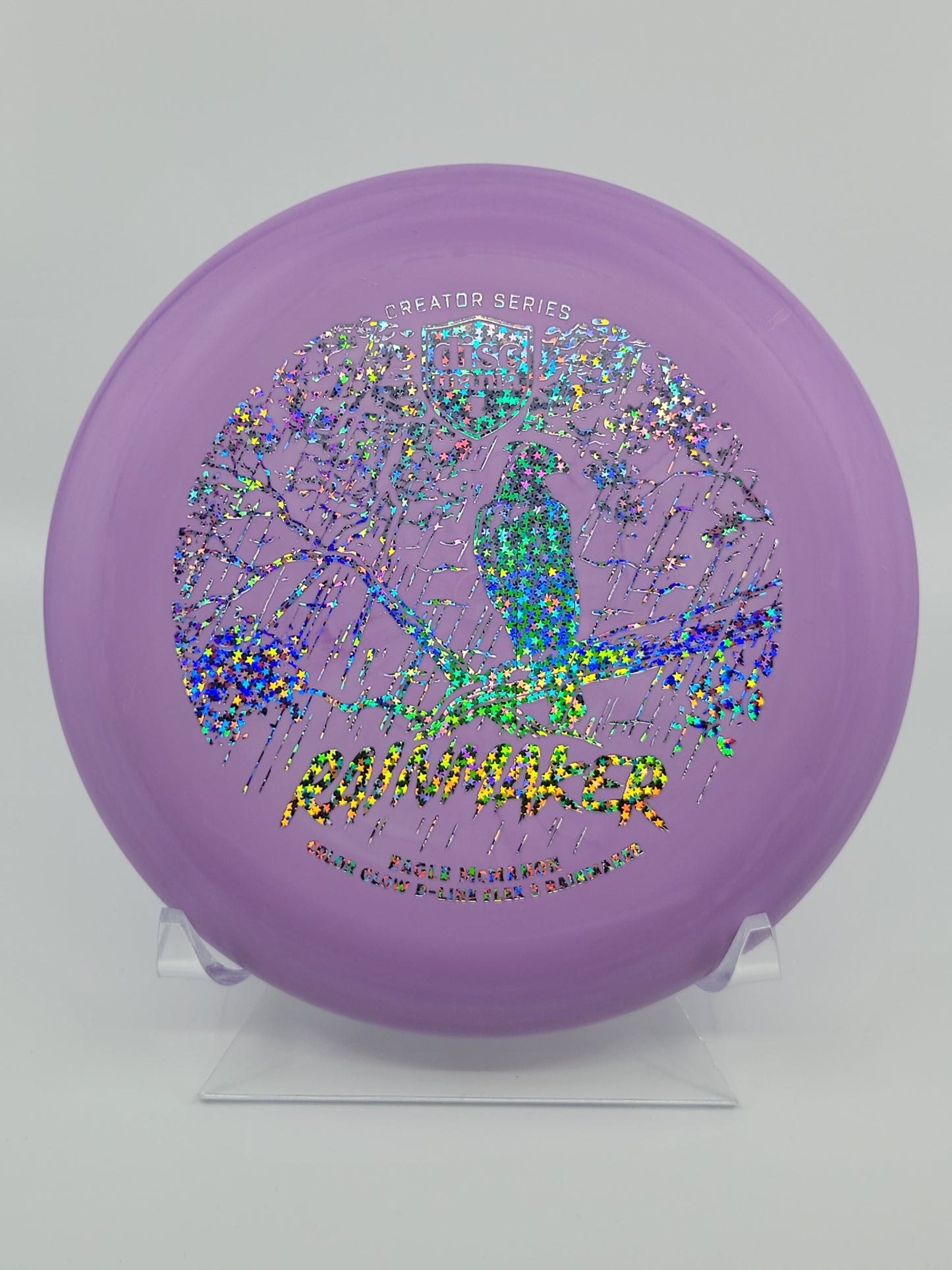 Discmania Eagle McMahon Creator Series Color Glow D-Line Rainmaker (Flex 3)