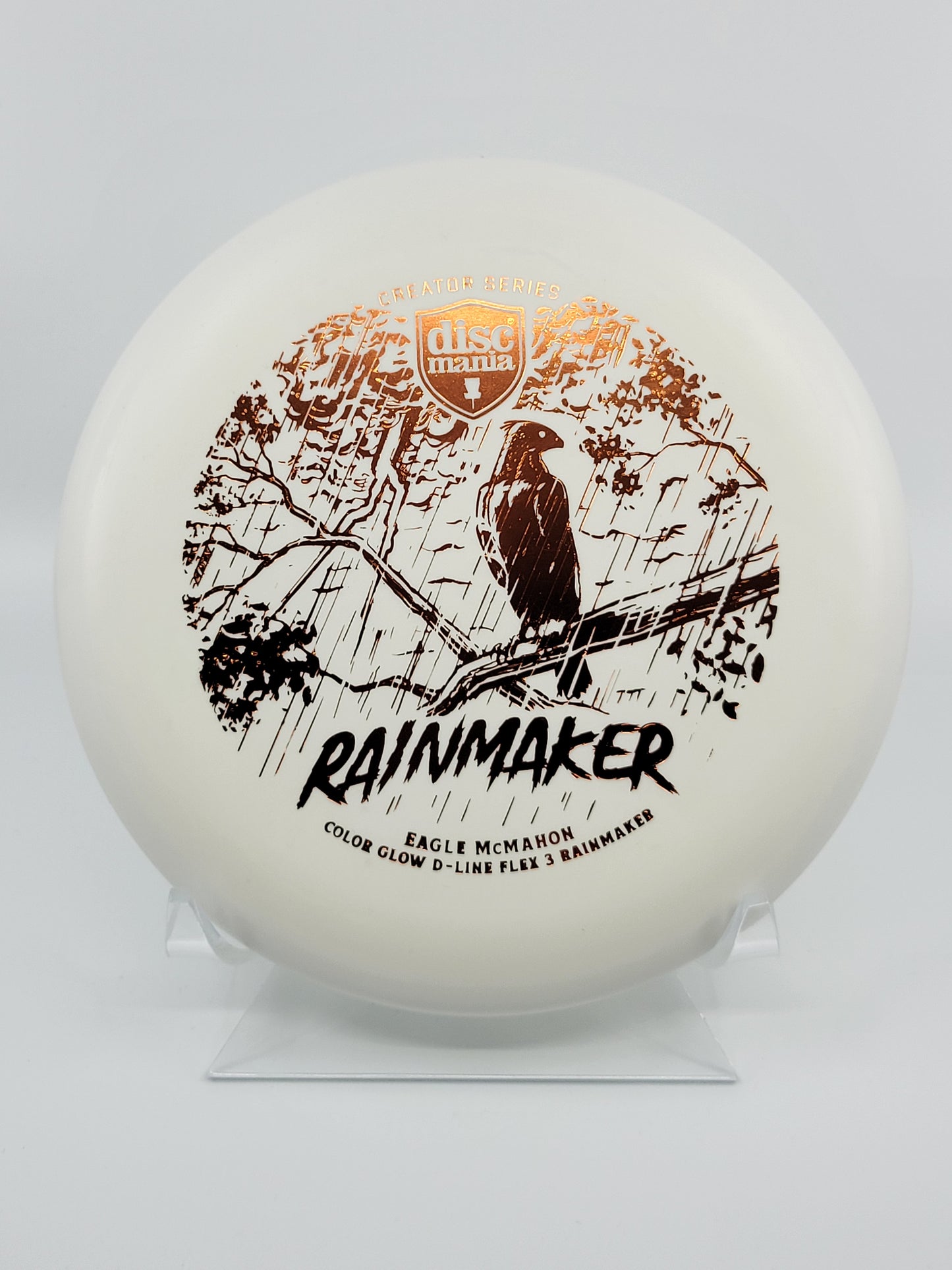 Discmania Eagle McMahon Creator Series Color Glow D-Line Rainmaker (Flex 3)