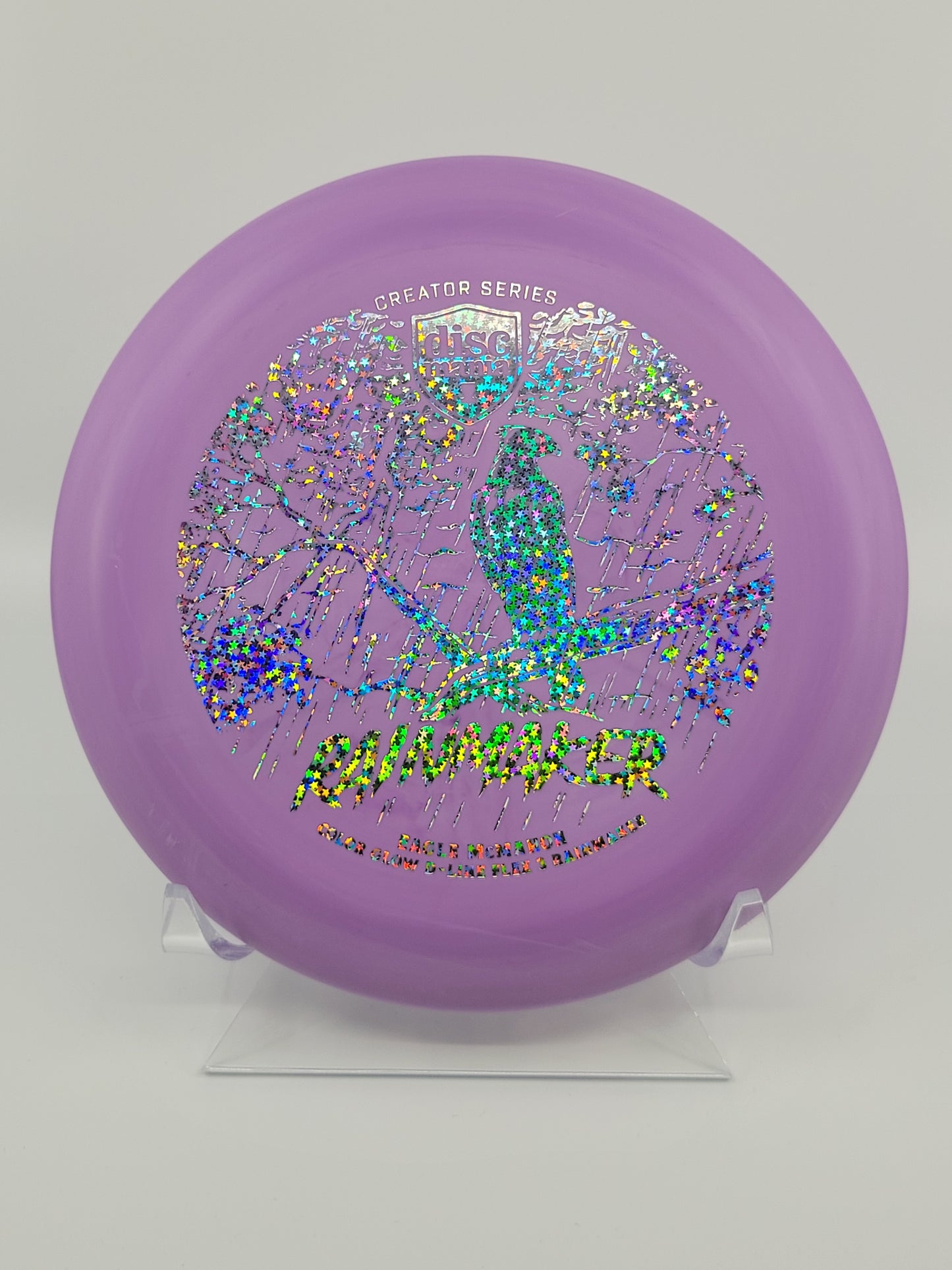 Discmania Eagle McMahon Creator Series Color Glow D-Line Rainmaker (Flex 3)