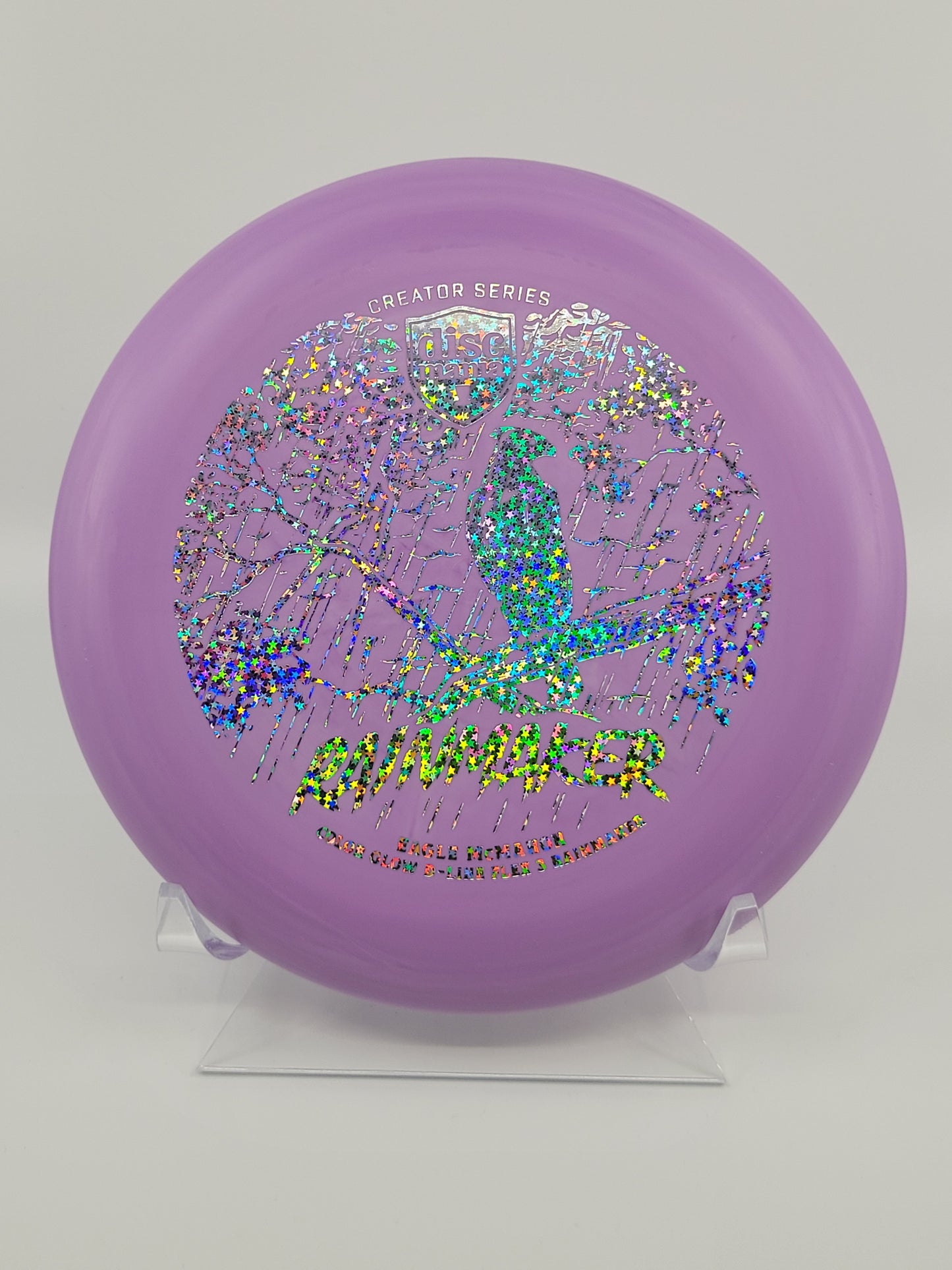 Discmania Eagle McMahon Creator Series Color Glow D-Line Rainmaker (Flex 3)