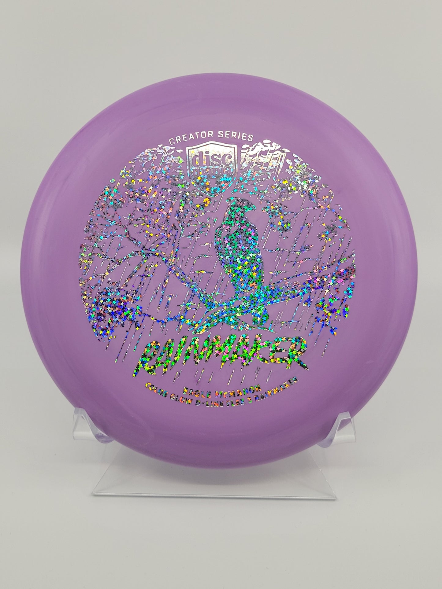 Discmania Eagle McMahon Creator Series Color Glow D-Line Rainmaker (Flex 3)
