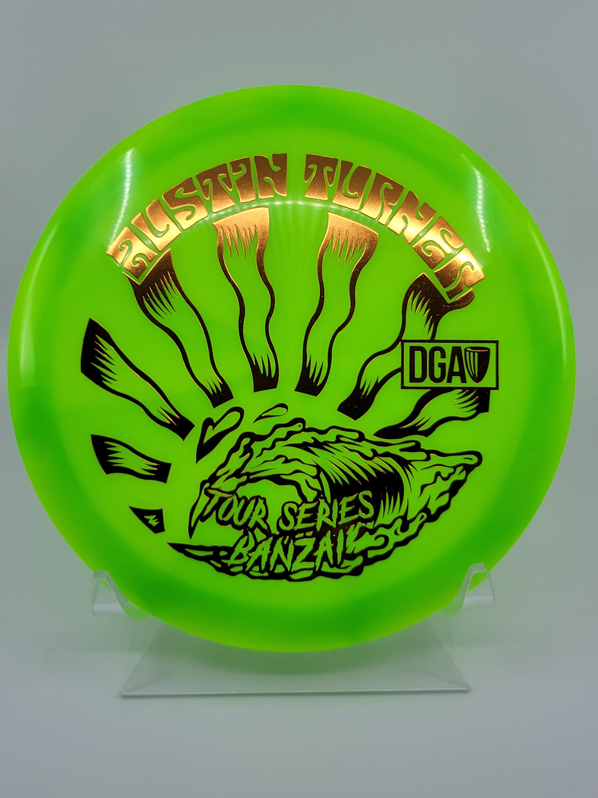 DGA 2023 Austin Turner Tour Series Swirl Banzai - fairway driver disc golf disc