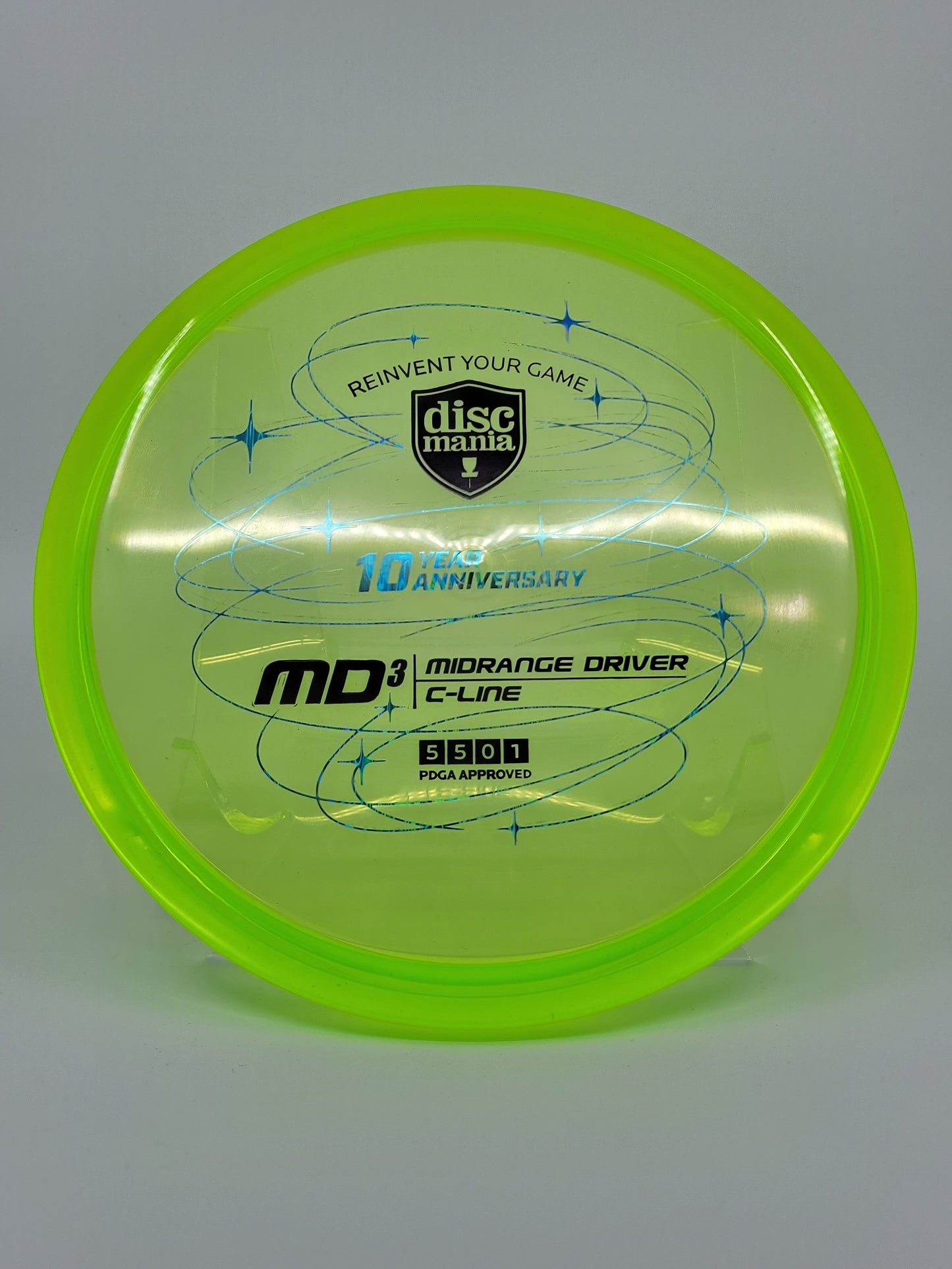 Discmania 10-Year Anniversary C-Line MD3 (Revolution Stamp)