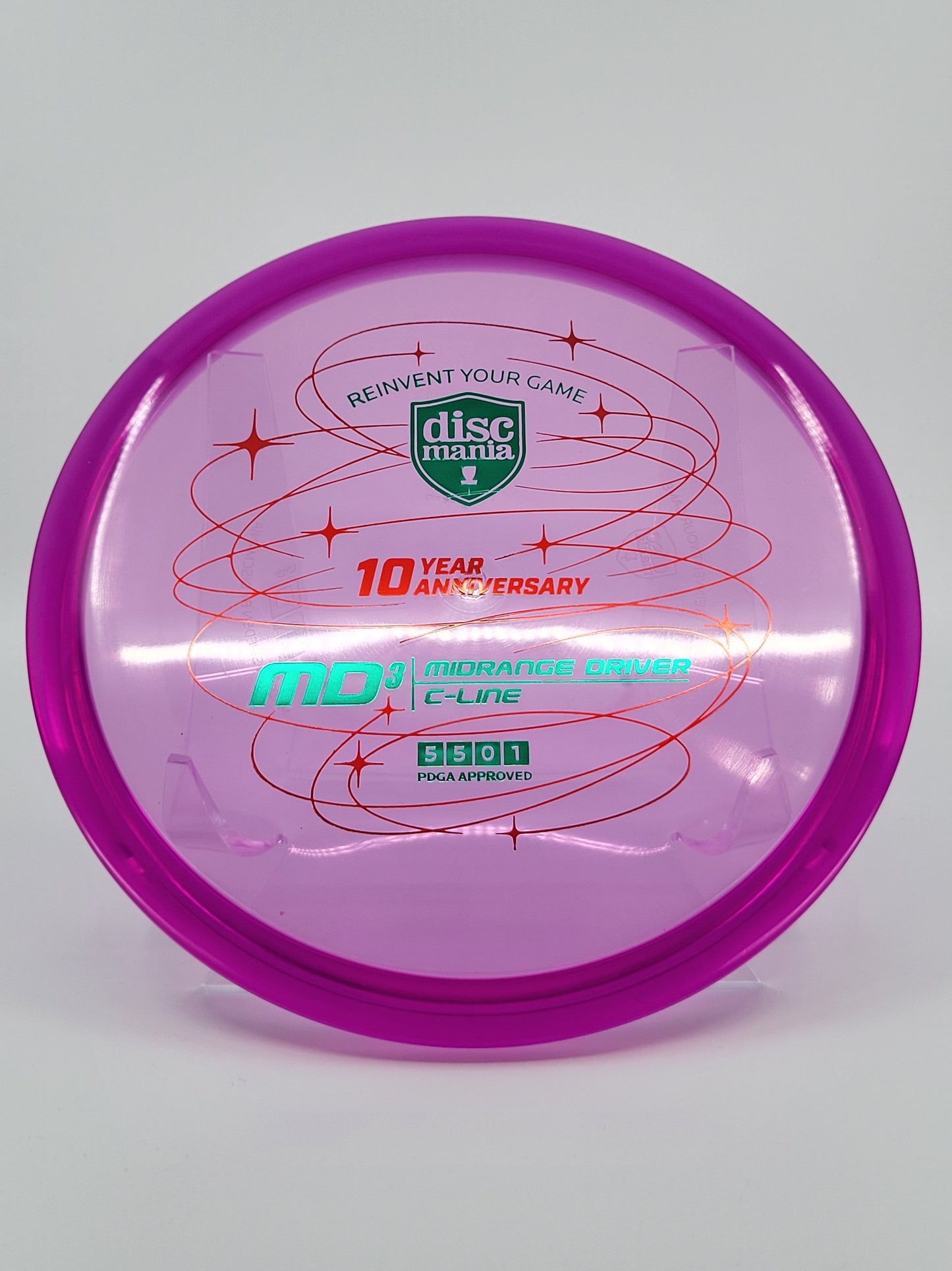 Discmania 10-Year Anniversary C-Line MD3 (Revolution Stamp)