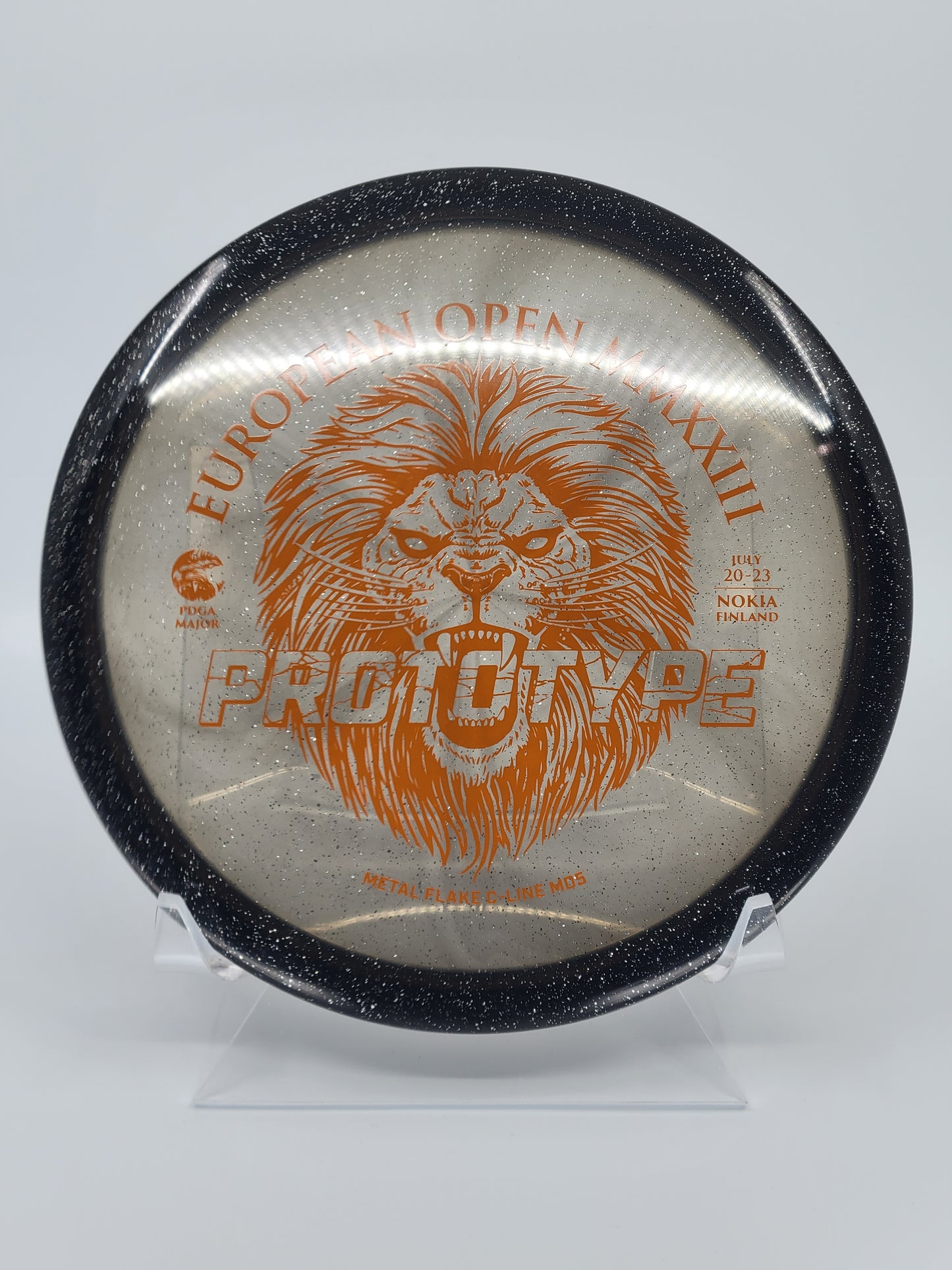 Discmania 2023 European Open Fundraiser Metal Flake C-Line MD5 Prototype