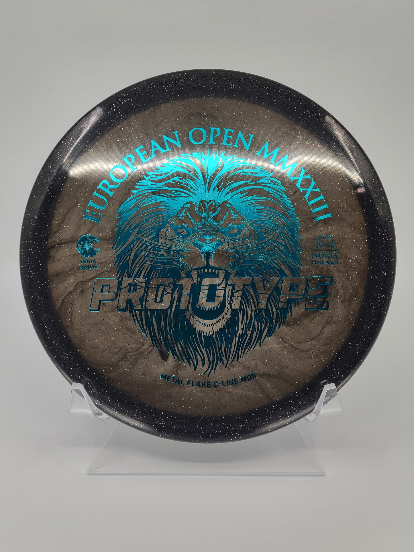 Discmania 2023 European Open Fundraiser Metal Flake C-Line MD5 Prototype