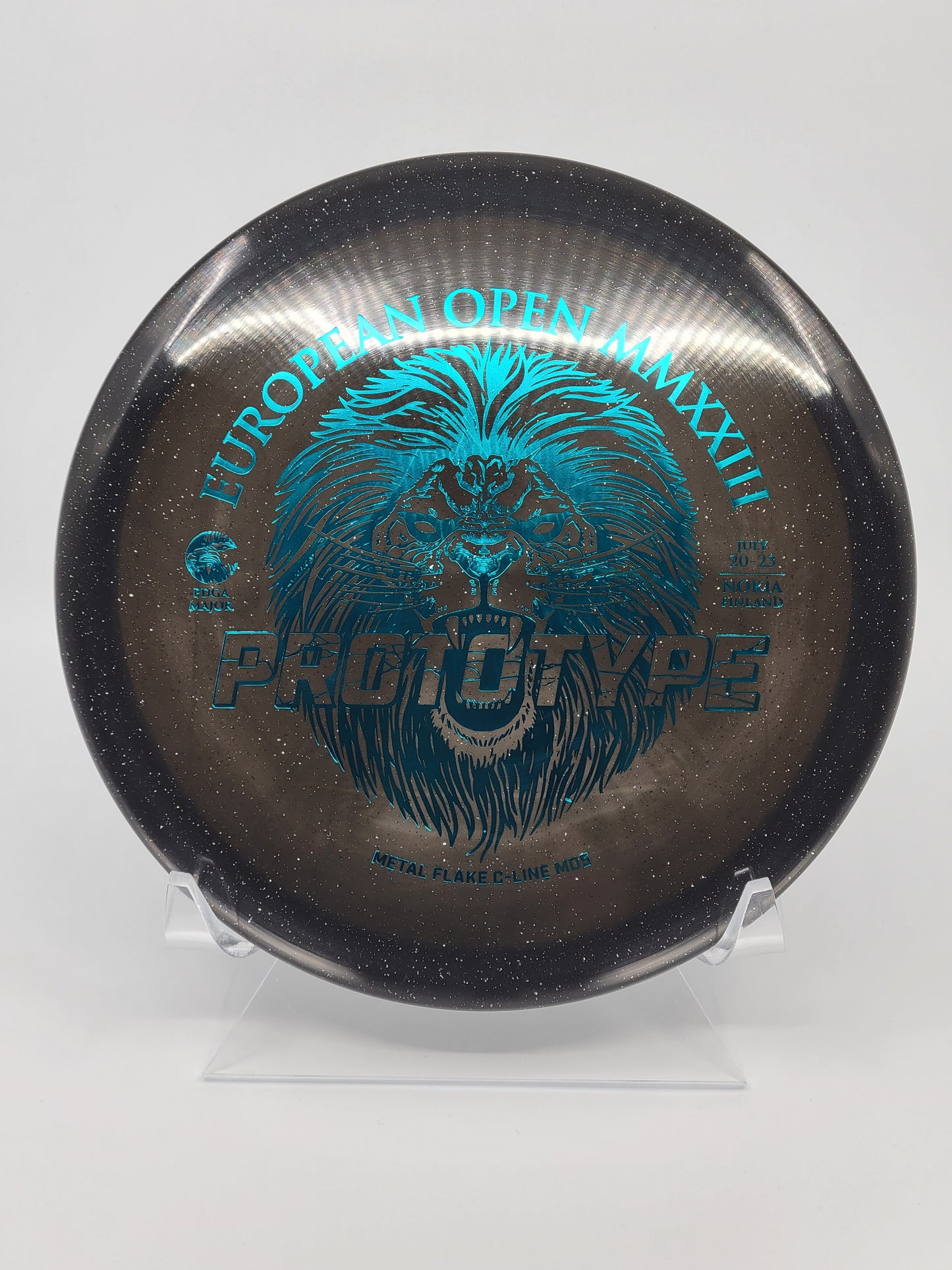 Discmania 2023 European Open Fundraiser Metal Flake C-Line MD5 Prototype