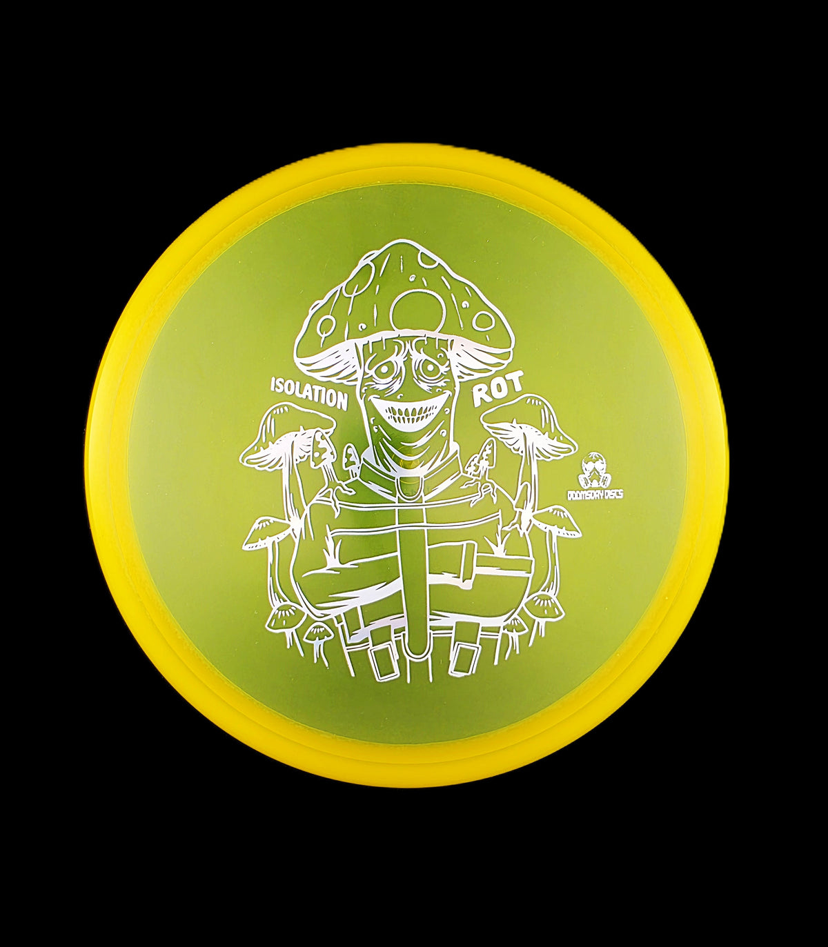 Doomsday Discs Isolation Rot - putter disc golf disc
