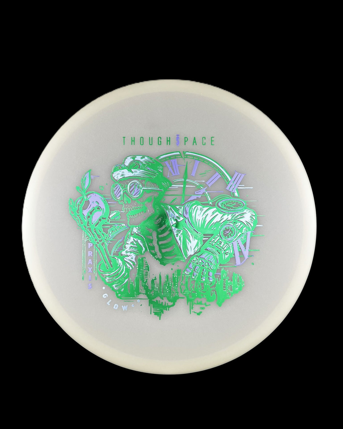 Thought Space Athletics Glow Praxis disc golf disc