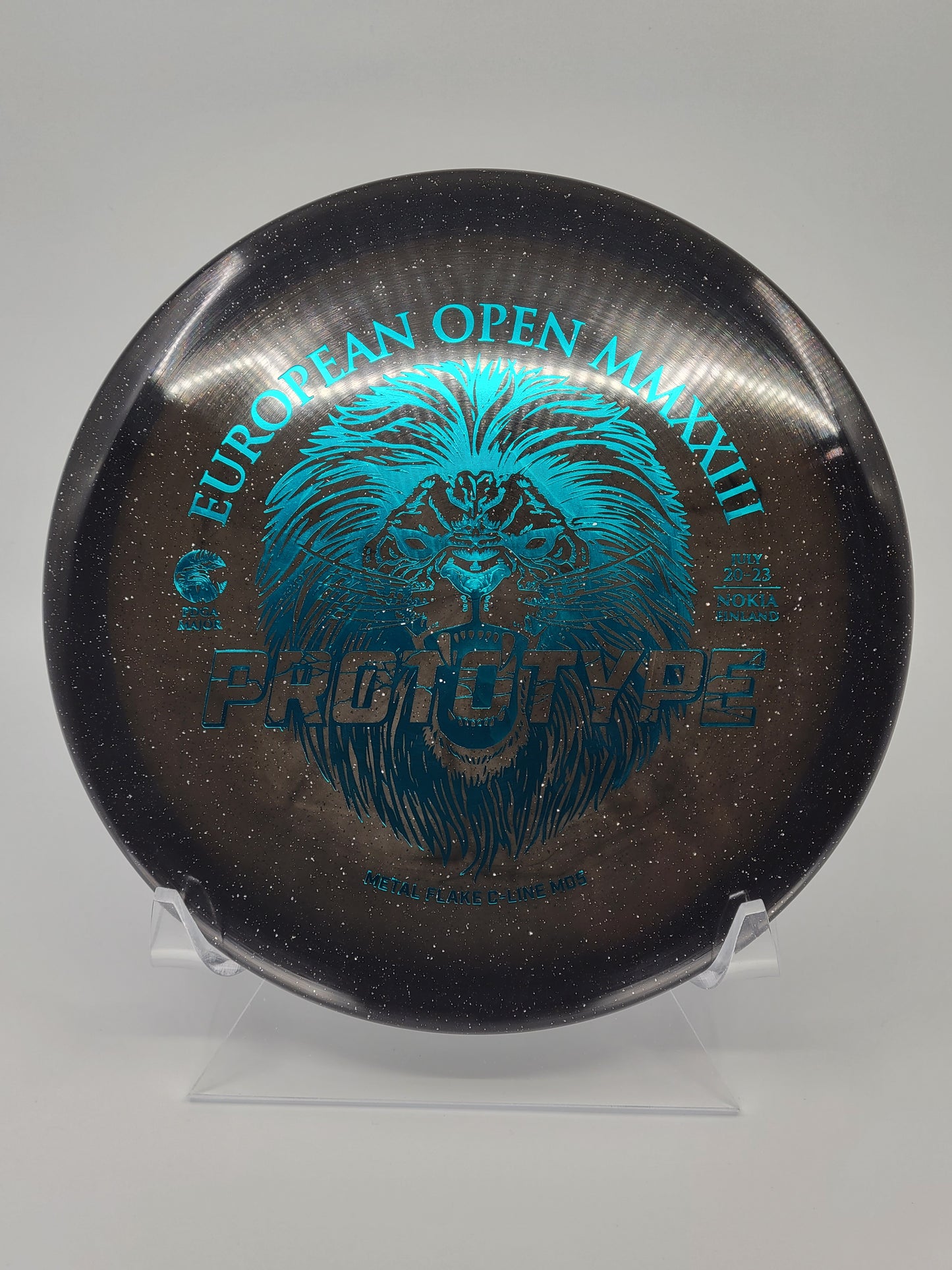 Discmania 2023 European Open Fundraiser Metal Flake C-Line MD5 Prototype