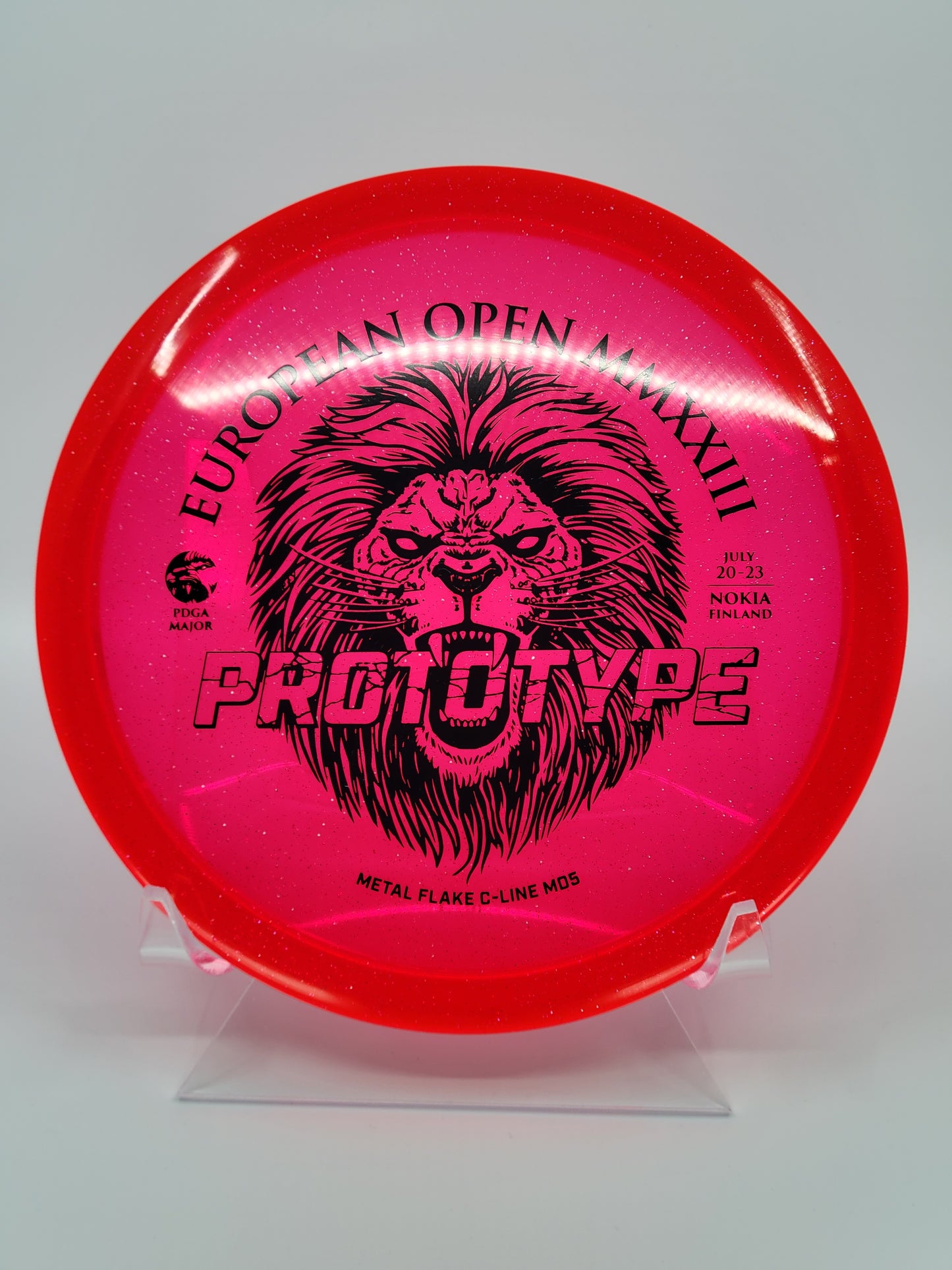 Discmania 2023 European Open Fundraiser Metal Flake C-Line MD5 Prototype