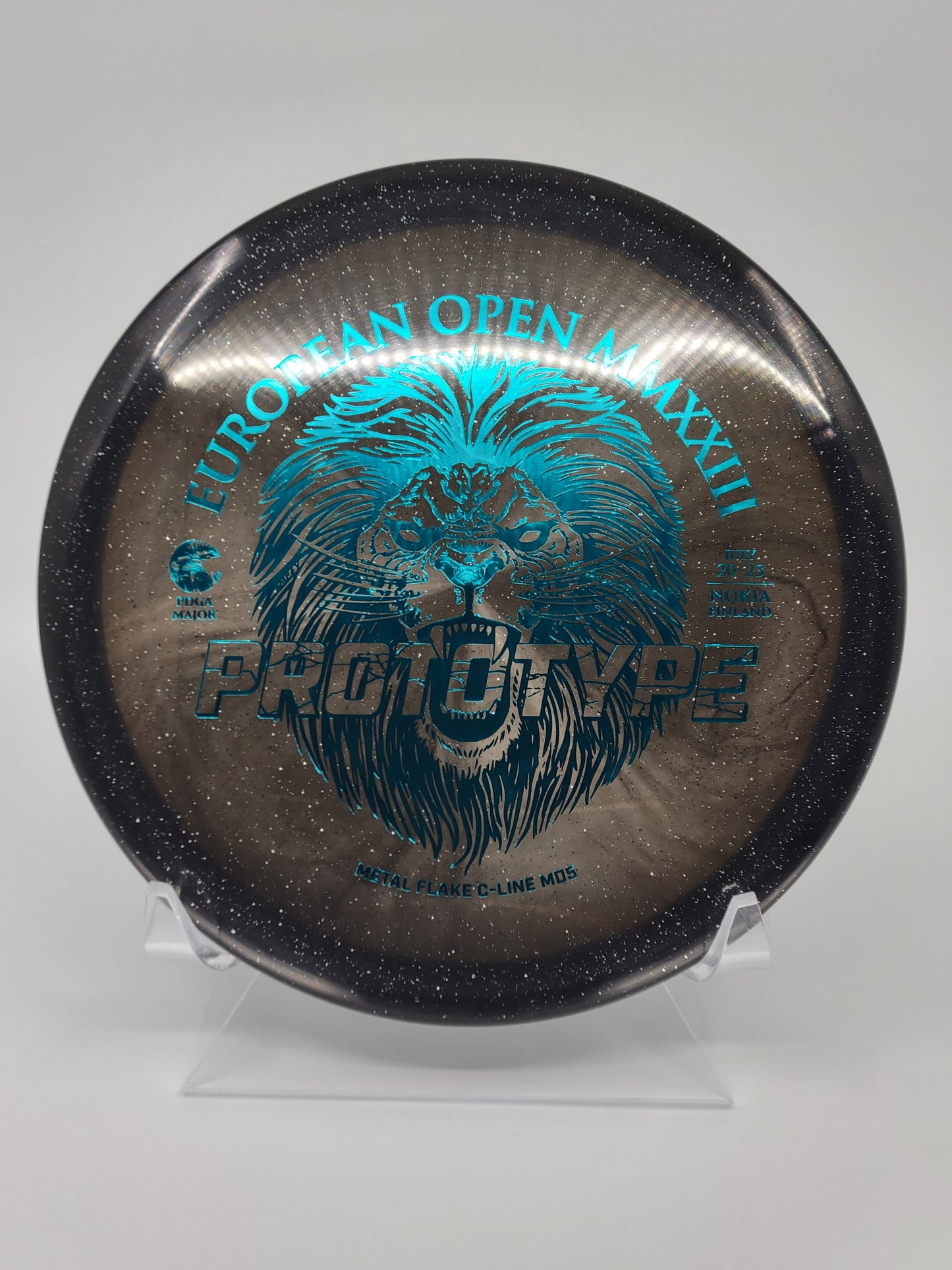 Discmania 2023 European Open Fundraiser Metal Flake C-Line MD5 Prototype